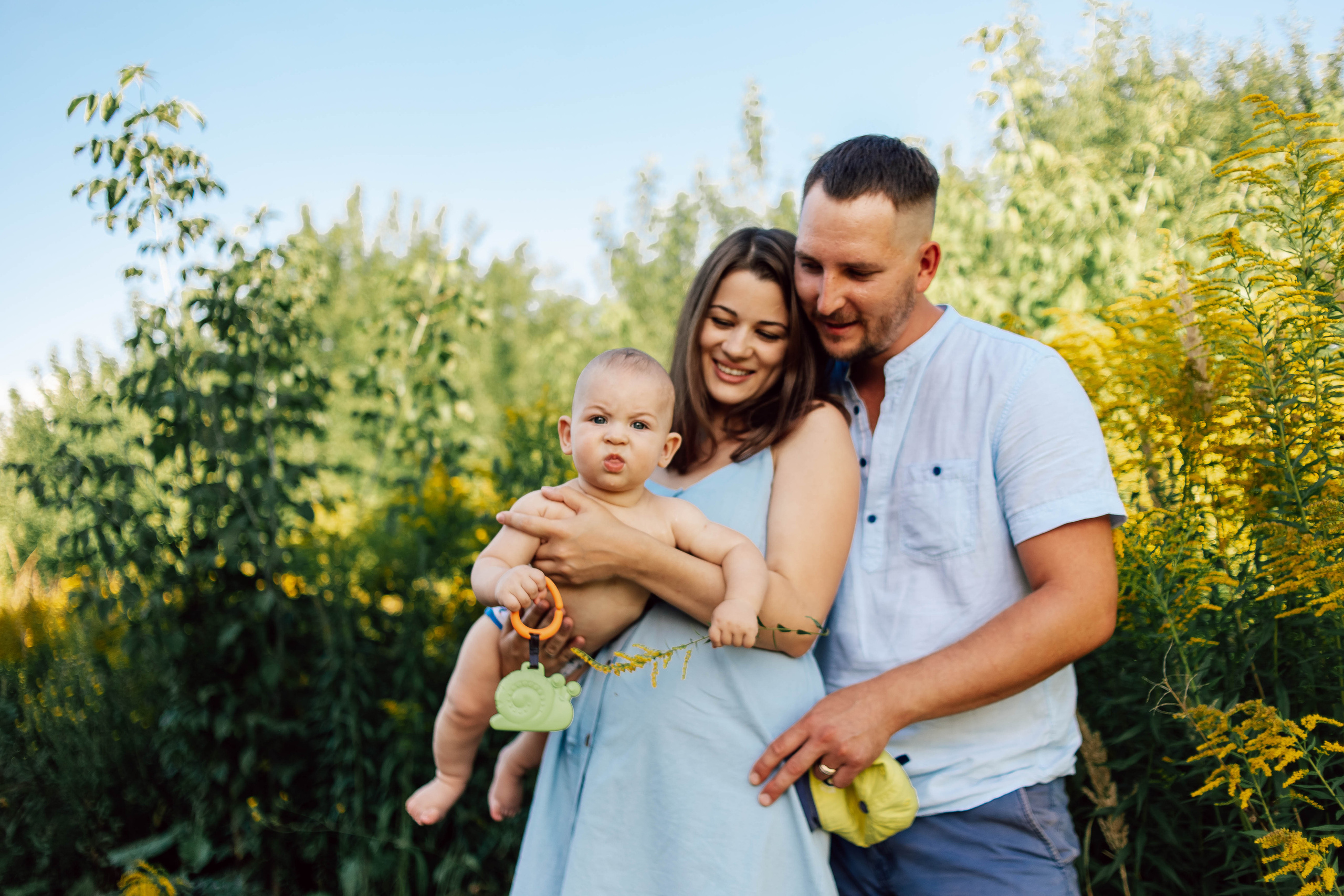 Алена, Саша, Саша и Кокос. Семейный и детский фотограф в Нижнем Новгороде Наумова Лидия
