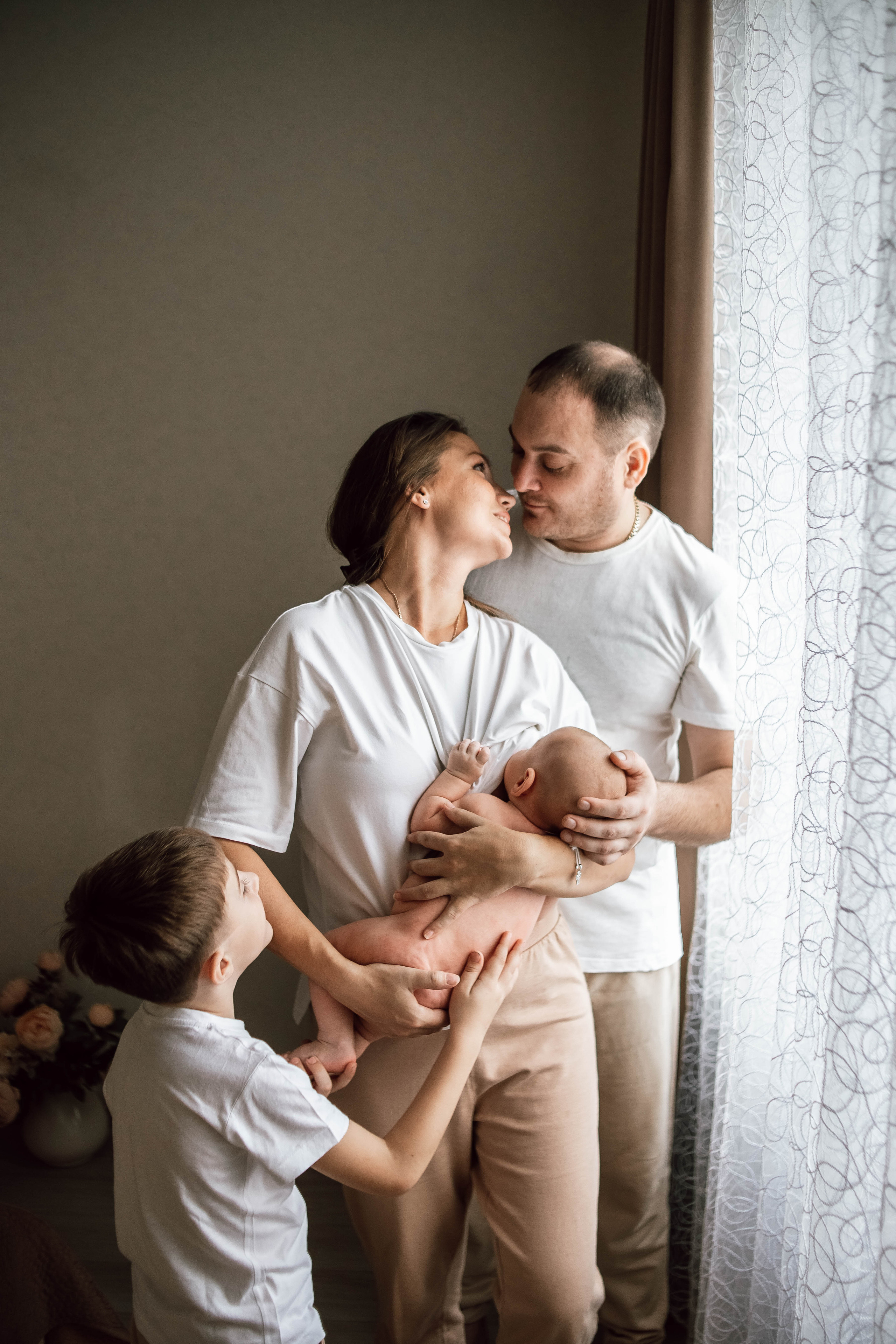 Настя, Саша, Кирилл и Лука. Семейный и детский фотограф в Нижнем Новгороде Наумова Лидия