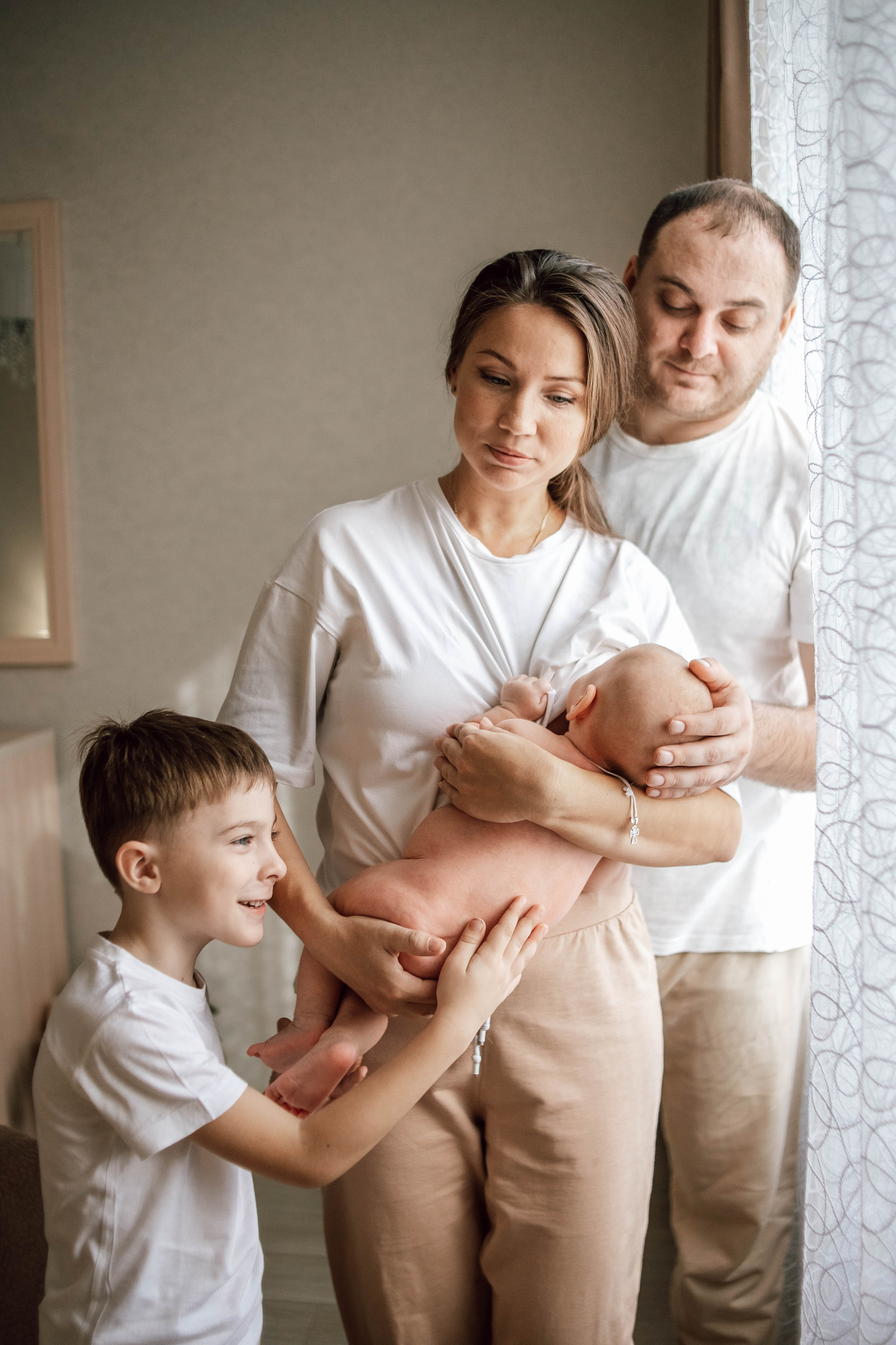Настя, Саша, Кирилл и Лука. Семейный и детский фотограф в Нижнем Новгороде Наумова Лидия