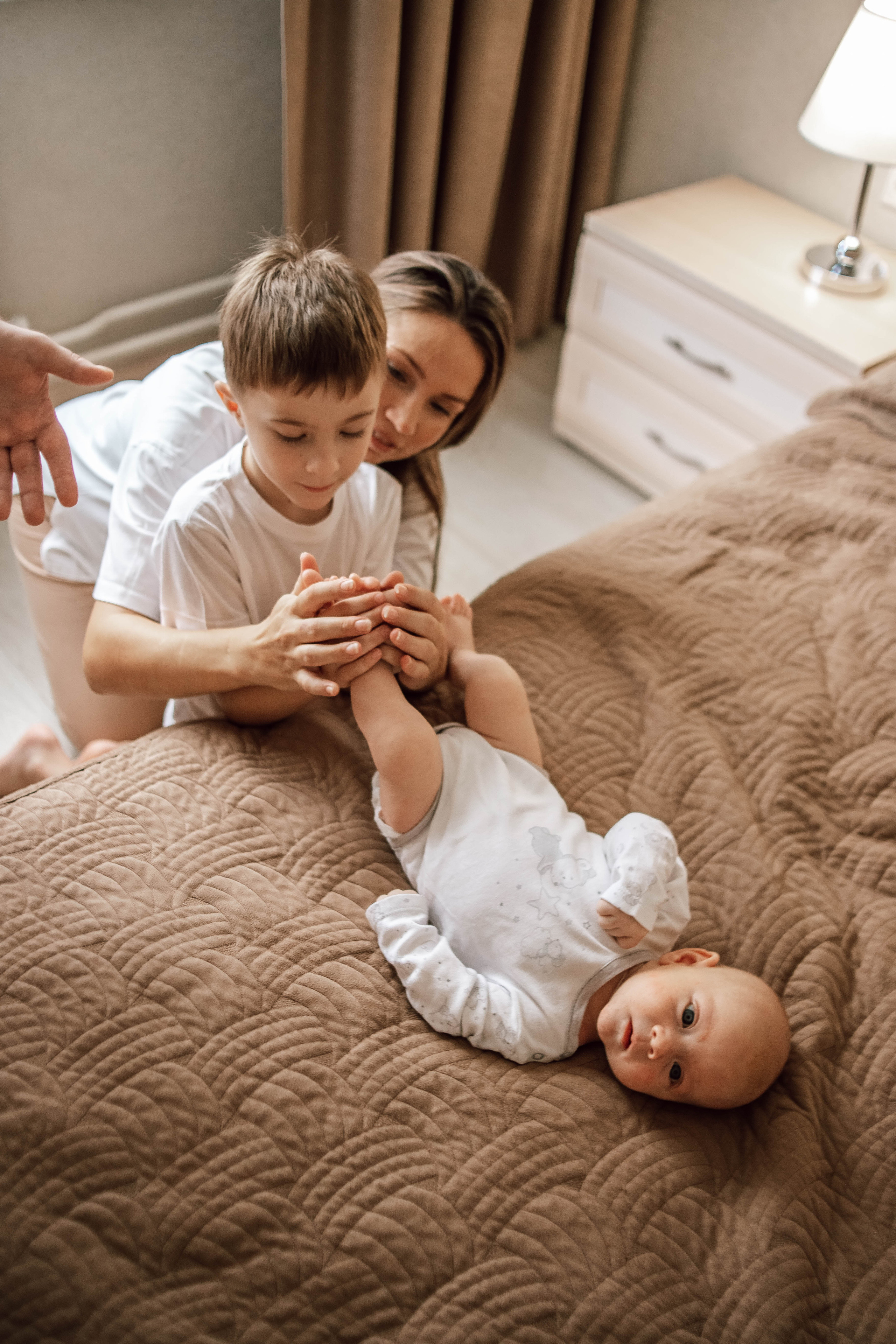 Настя, Саша, Кирилл и Лука. Семейный и детский фотограф в Нижнем Новгороде Наумова Лидия