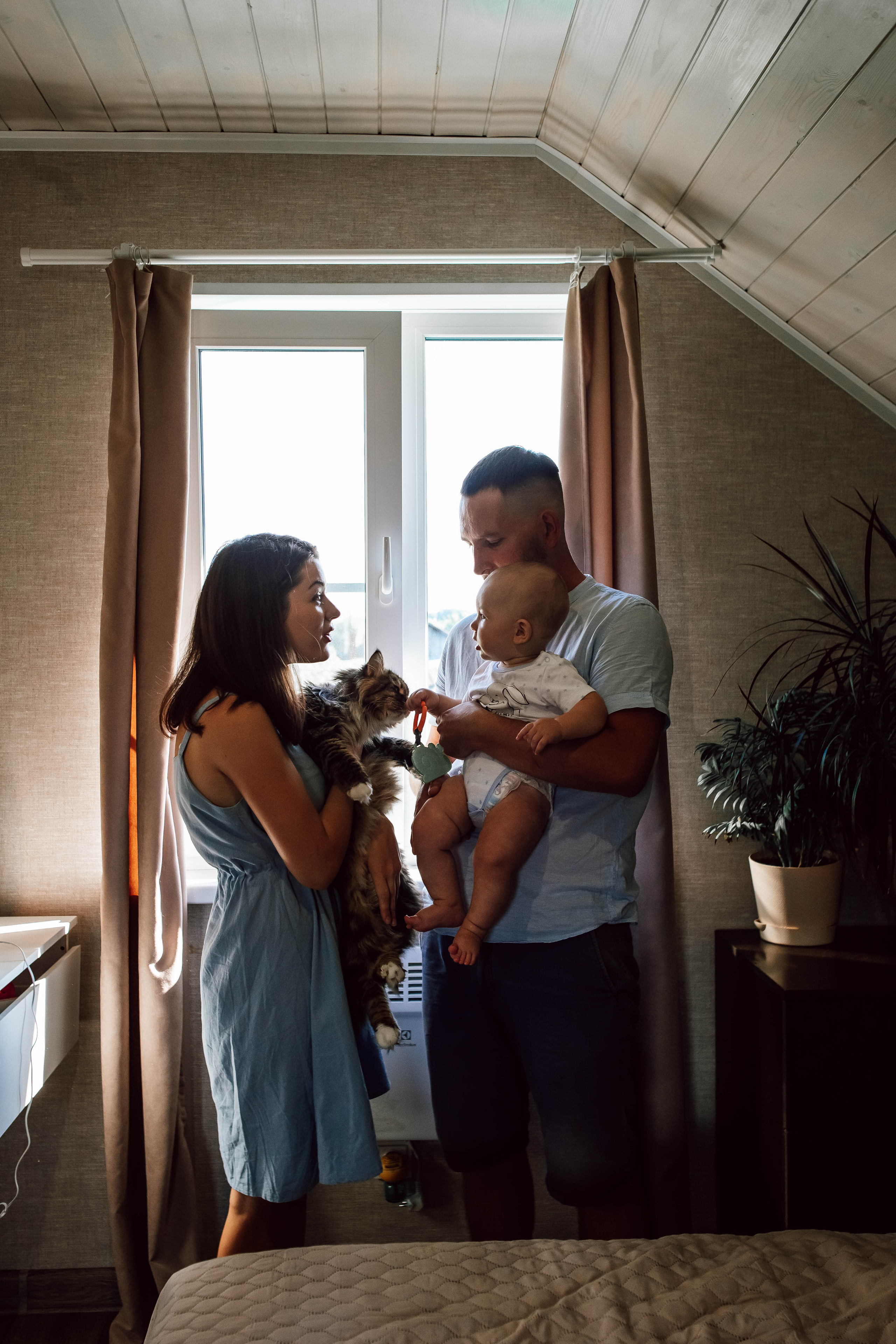 Алена, Саша, Саша и Кокос. Семейный и детский фотограф в Нижнем Новгороде Наумова Лидия