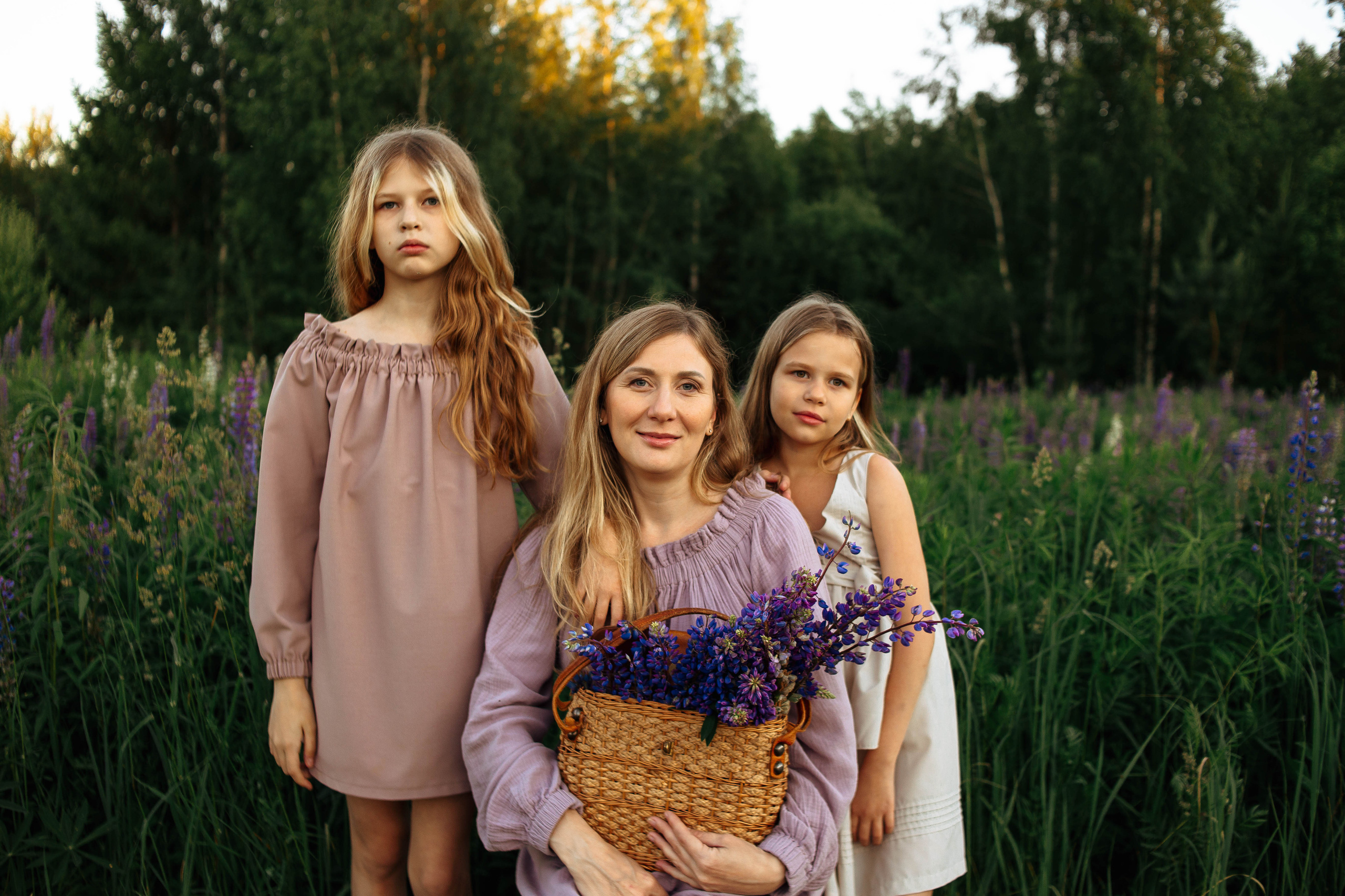 Оксана, Вероника, Ангелина. Семейный и детский фотограф в Нижнем Новгороде Наумова Лидия