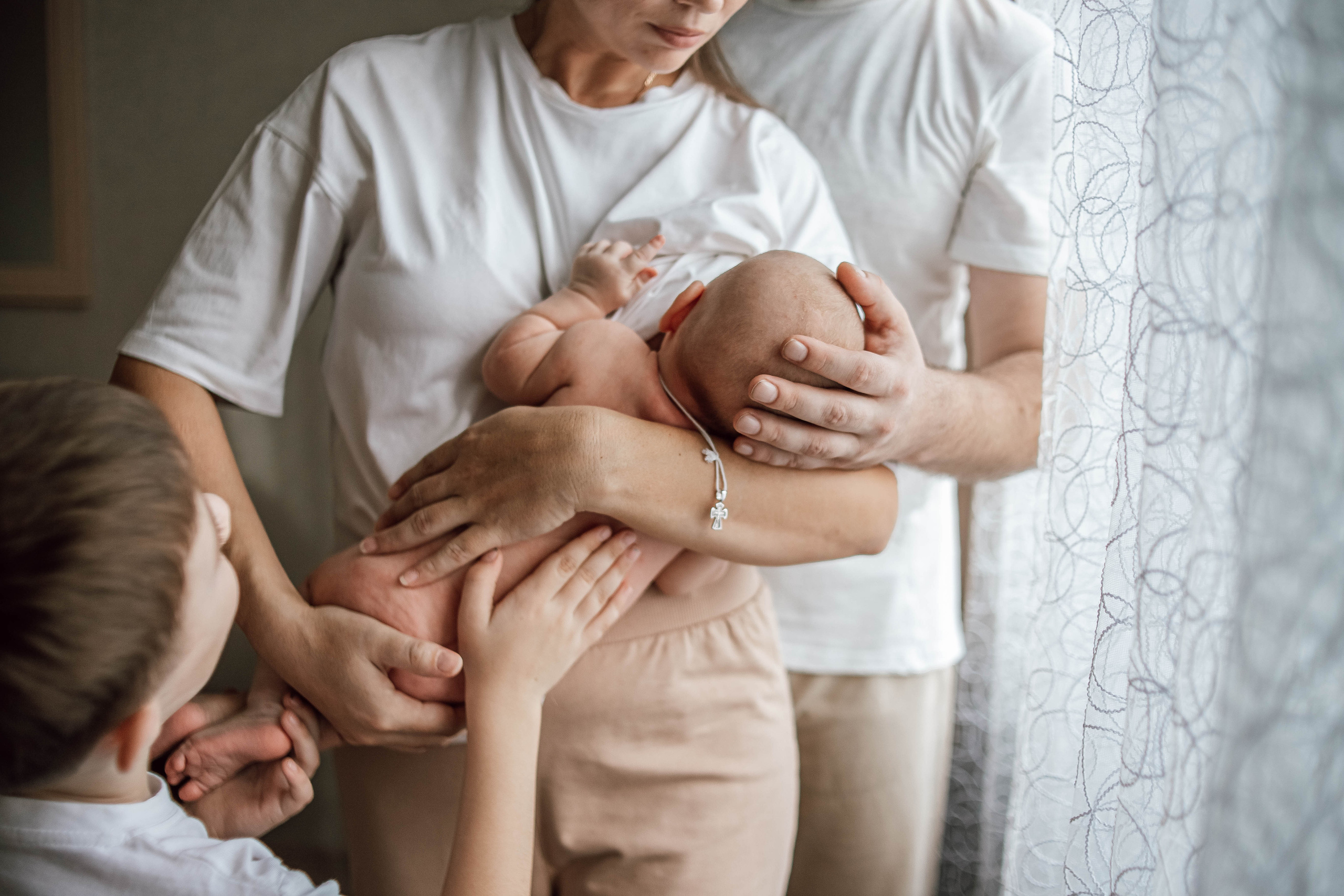 Настя, Саша, Кирилл и Лука. Семейный и детский фотограф в Нижнем Новгороде Наумова Лидия