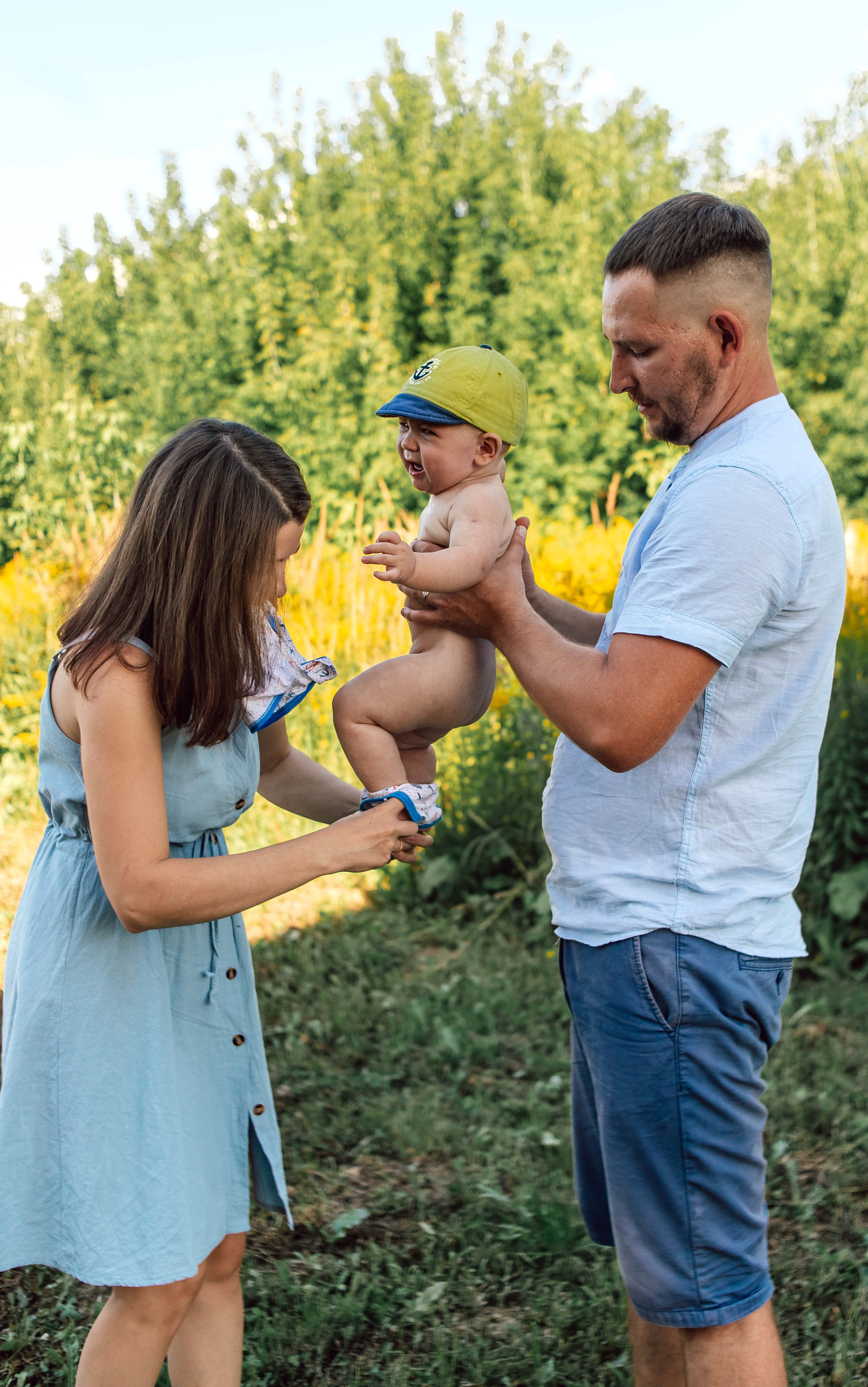 Алена, Саша, Саша и Кокос. Семейный и детский фотограф в Нижнем Новгороде Наумова Лидия