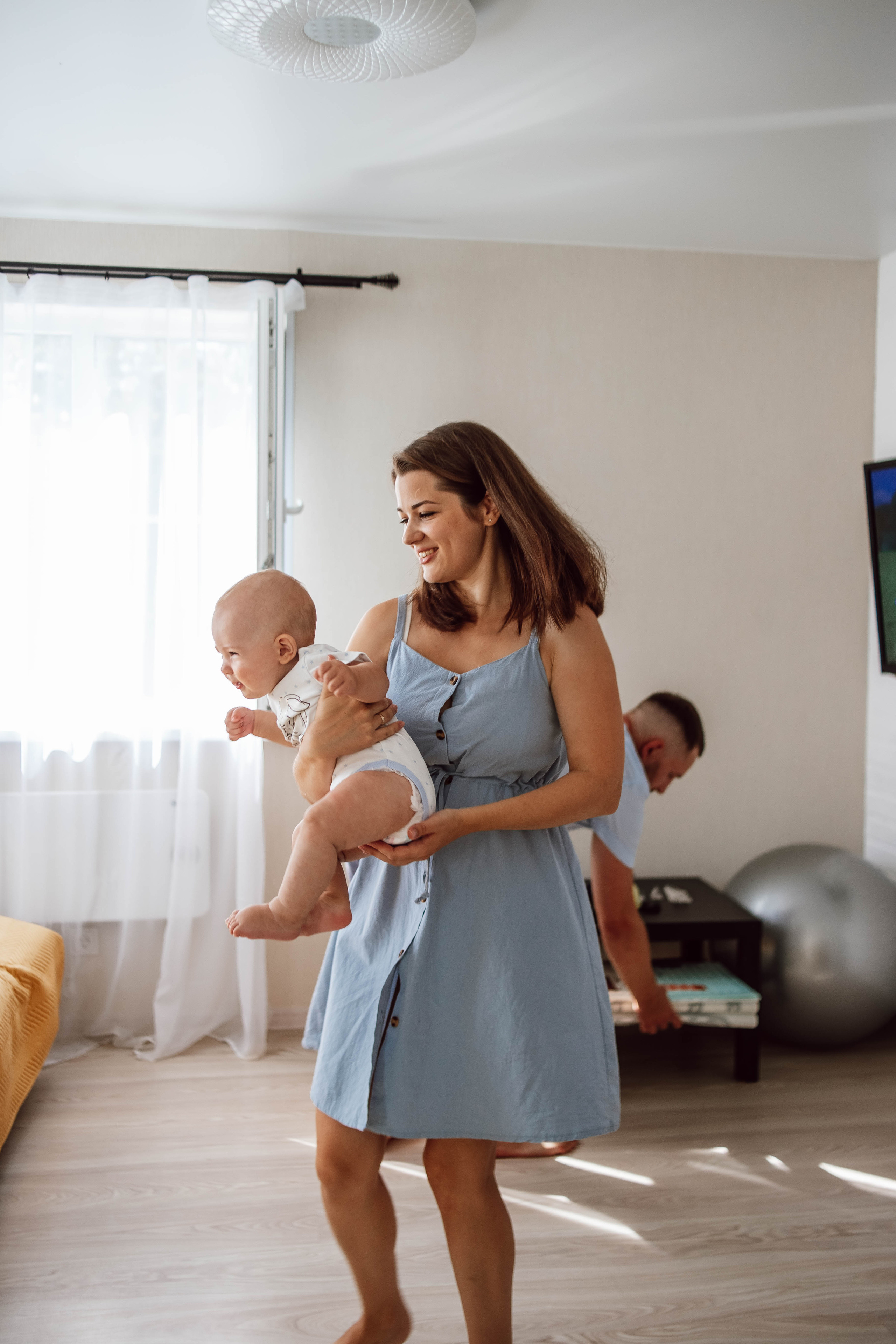 Алена, Саша, Саша и Кокос. Семейный и детский фотограф в Нижнем Новгороде Наумова Лидия