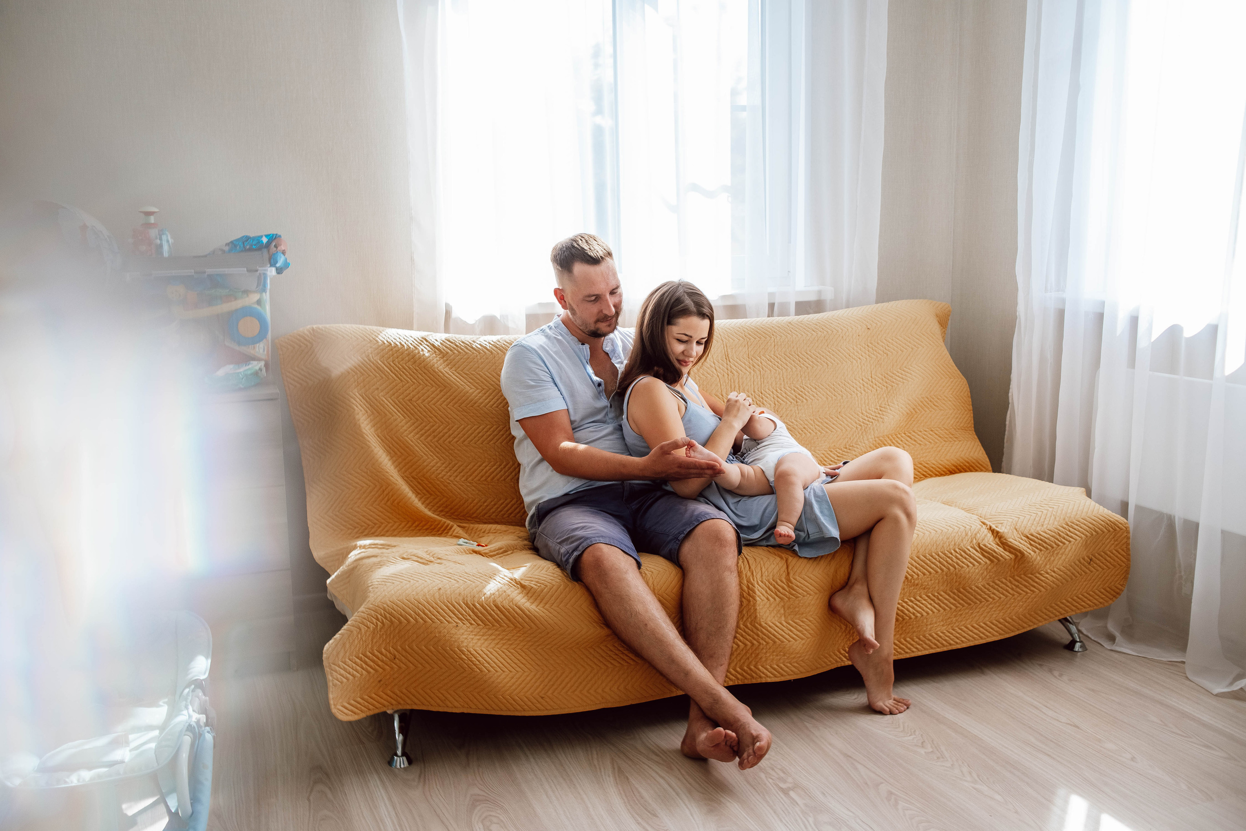 Алена, Саша, Саша и Кокос. Семейный и детский фотограф в Нижнем Новгороде Наумова Лидия