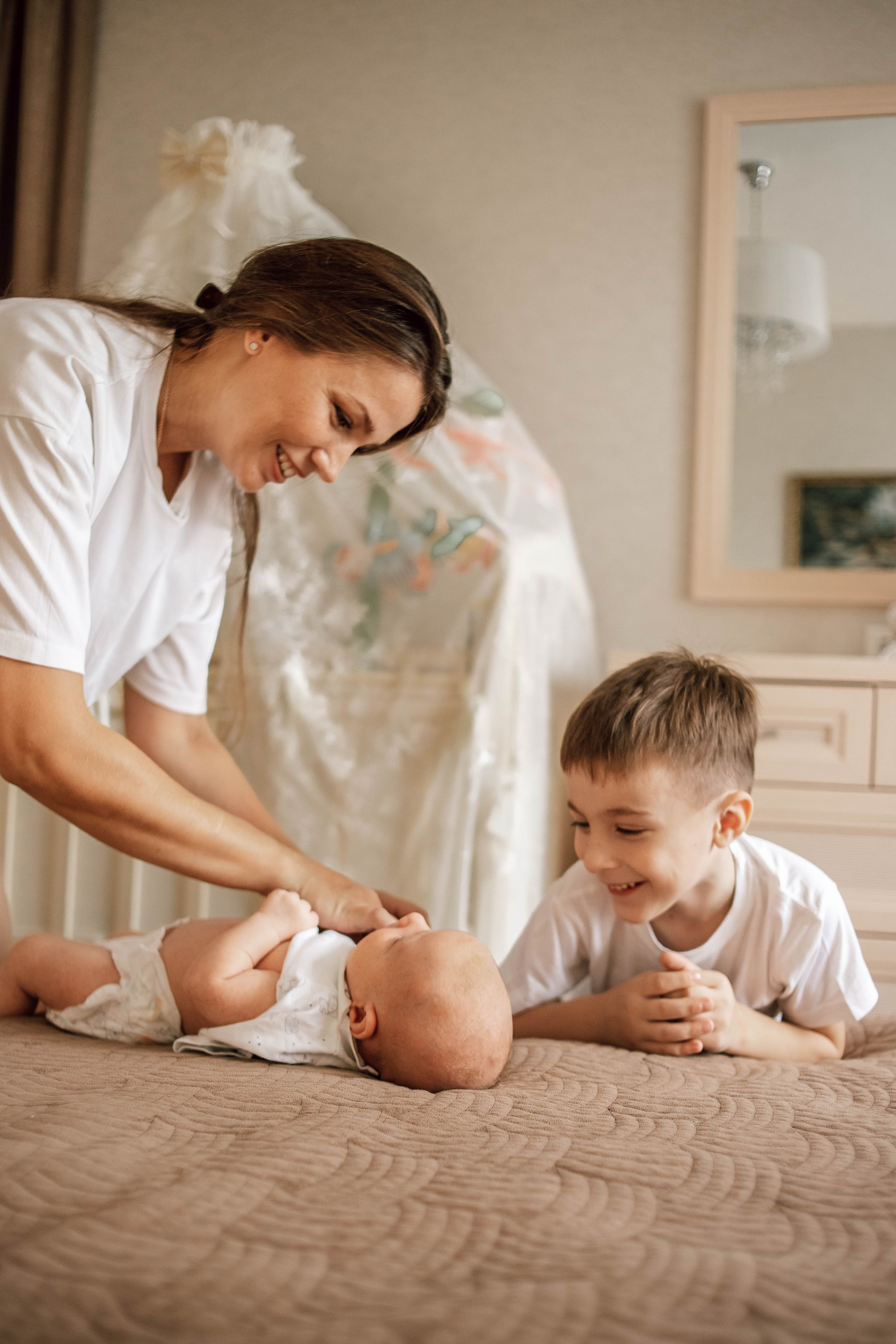 Настя, Саша, Кирилл и Лука. Семейный и детский фотограф в Нижнем Новгороде Наумова Лидия