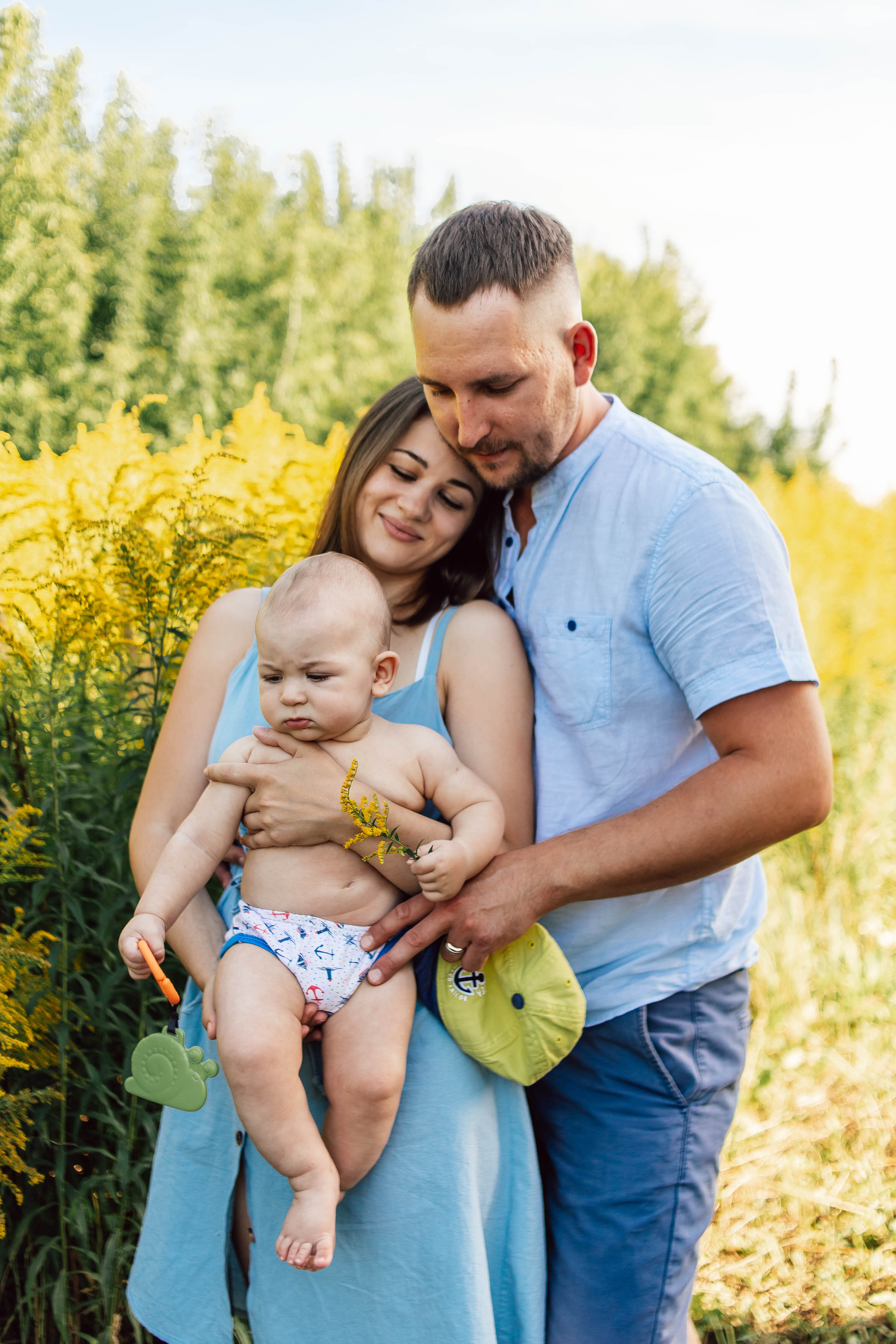 Алена, Саша, Саша и Кокос. Семейный и детский фотограф в Нижнем Новгороде Наумова Лидия