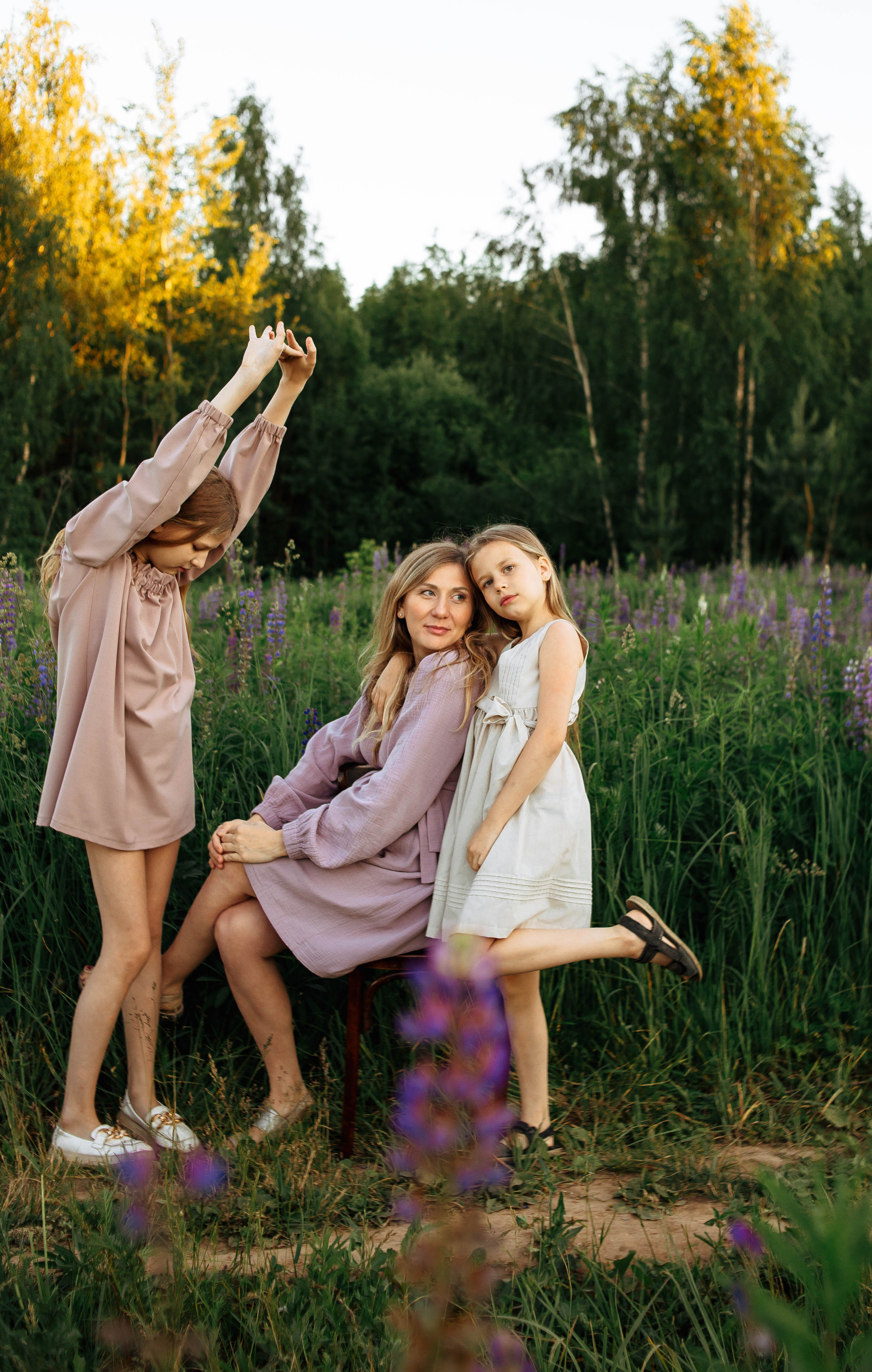 Оксана, Вероника, Ангелина. Семейный и детский фотограф в Нижнем Новгороде Наумова Лидия