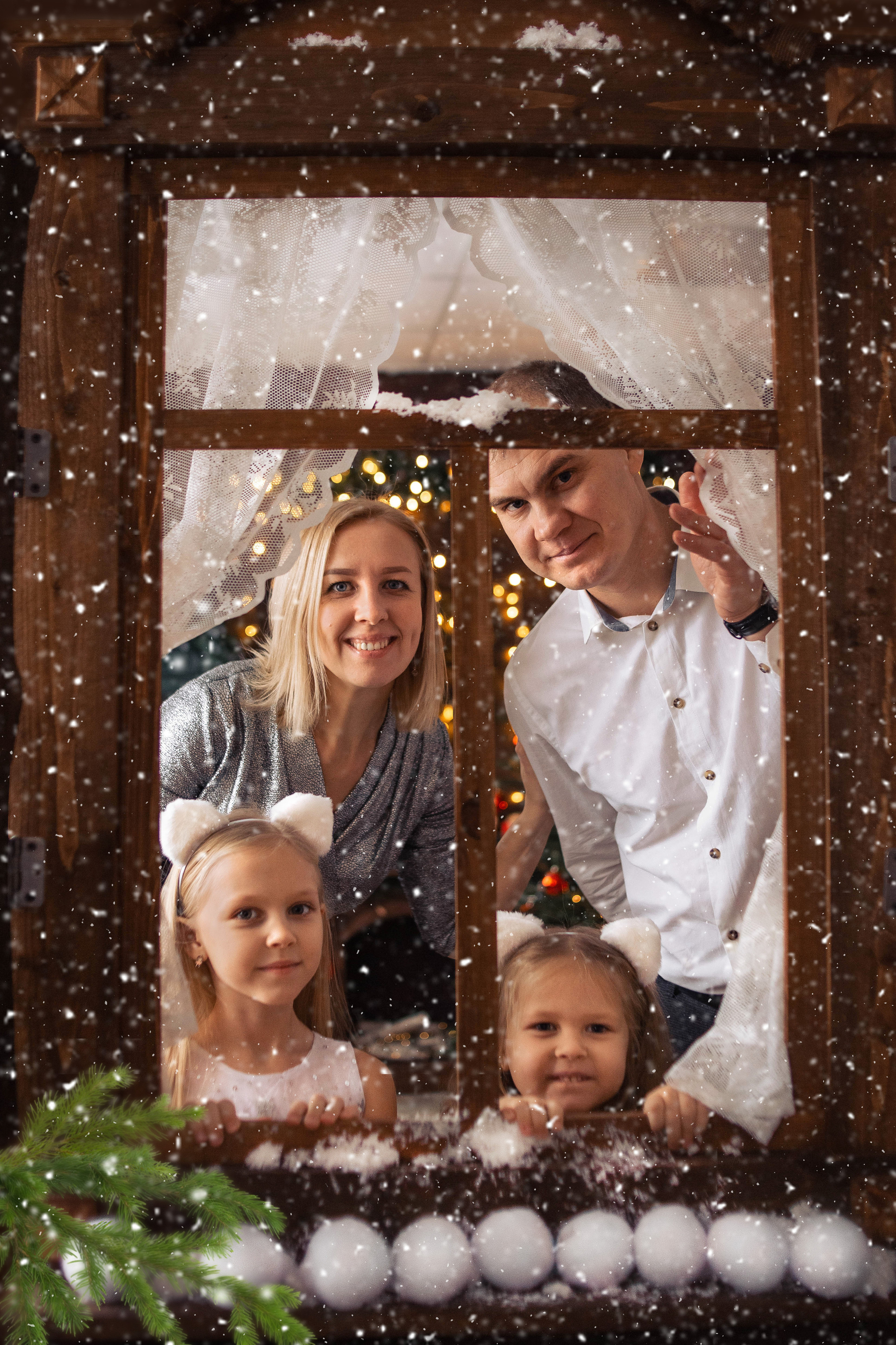 Новогодние съемки. Семейный и детский фотограф в Нижнем Новгороде Наумова Лидия