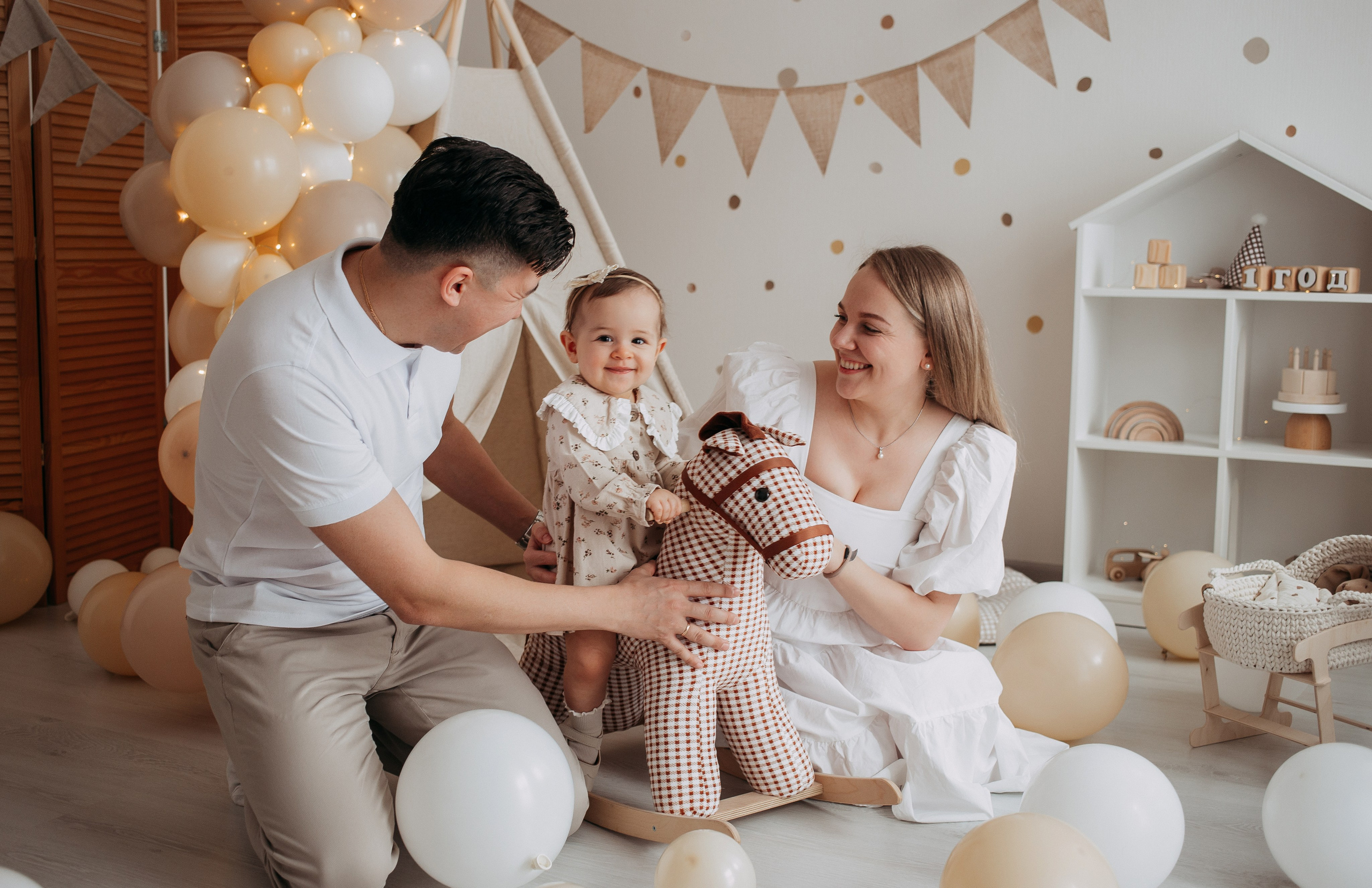 Алине 1 годик. Фотограф в Санкт-Петербурге Гарипова Валерия