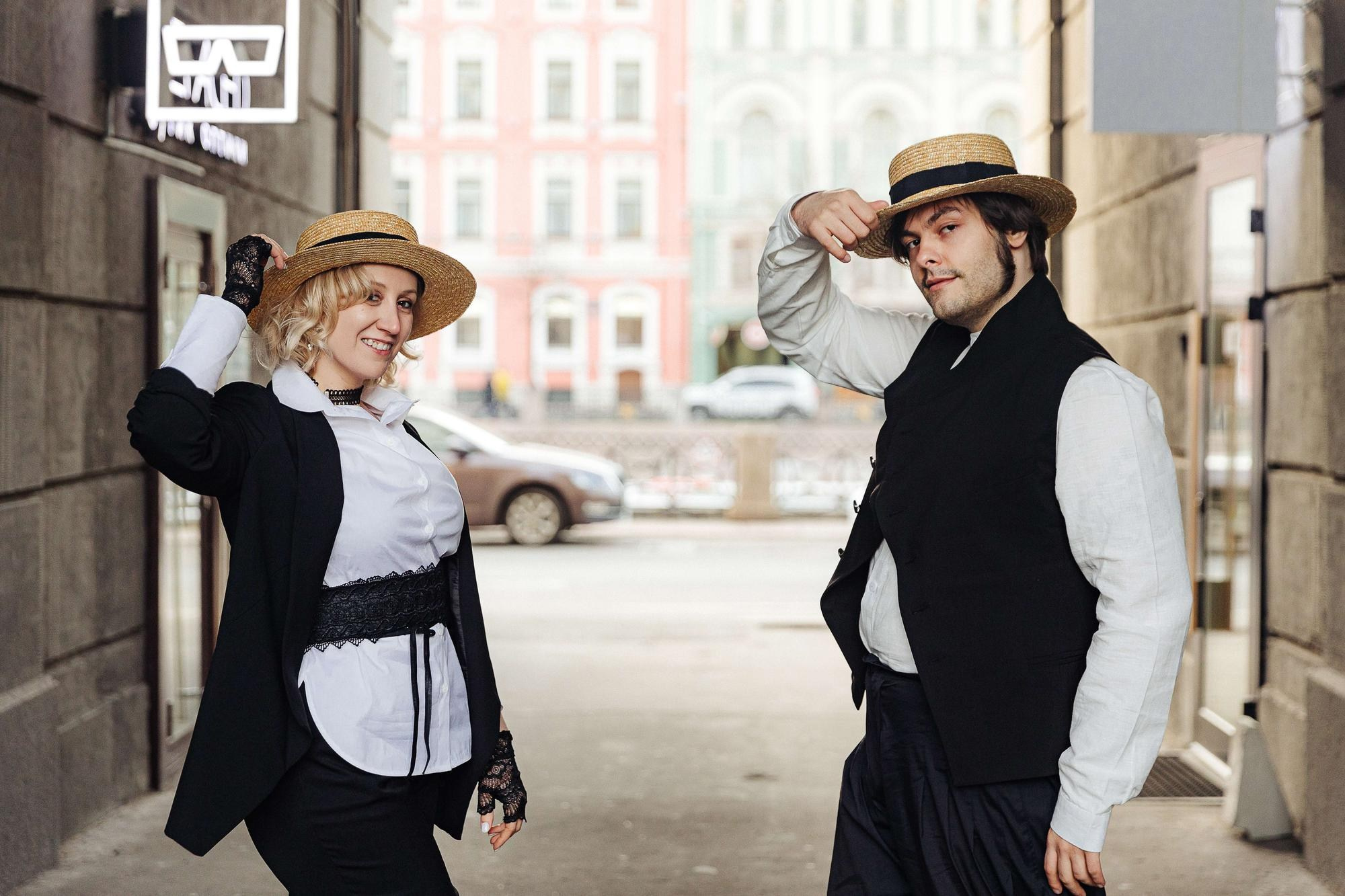 Фотосессия лав стори Вани и Рины в СПб