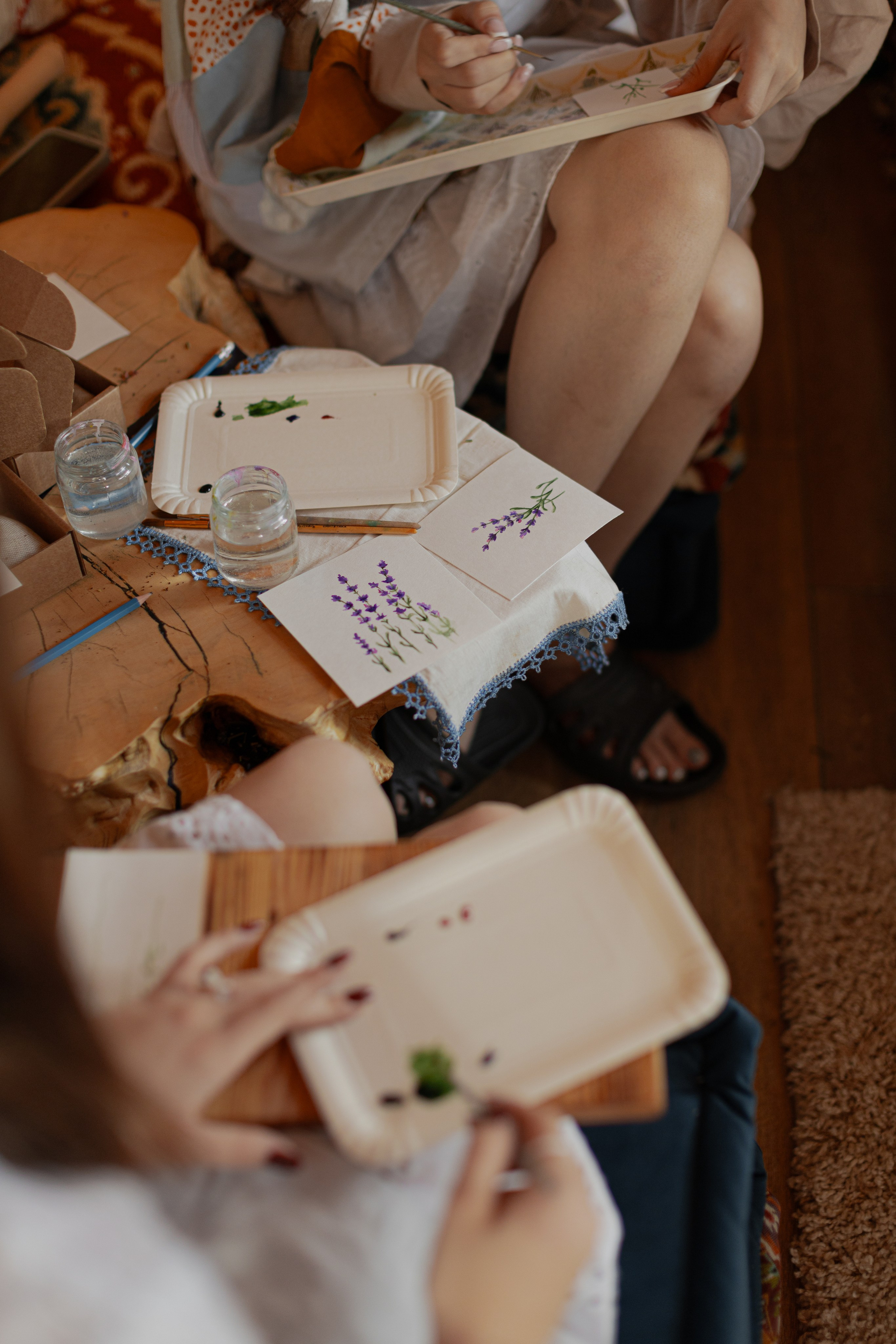 Акварель + Саше в бане. Анастасия Ракчеева Художник