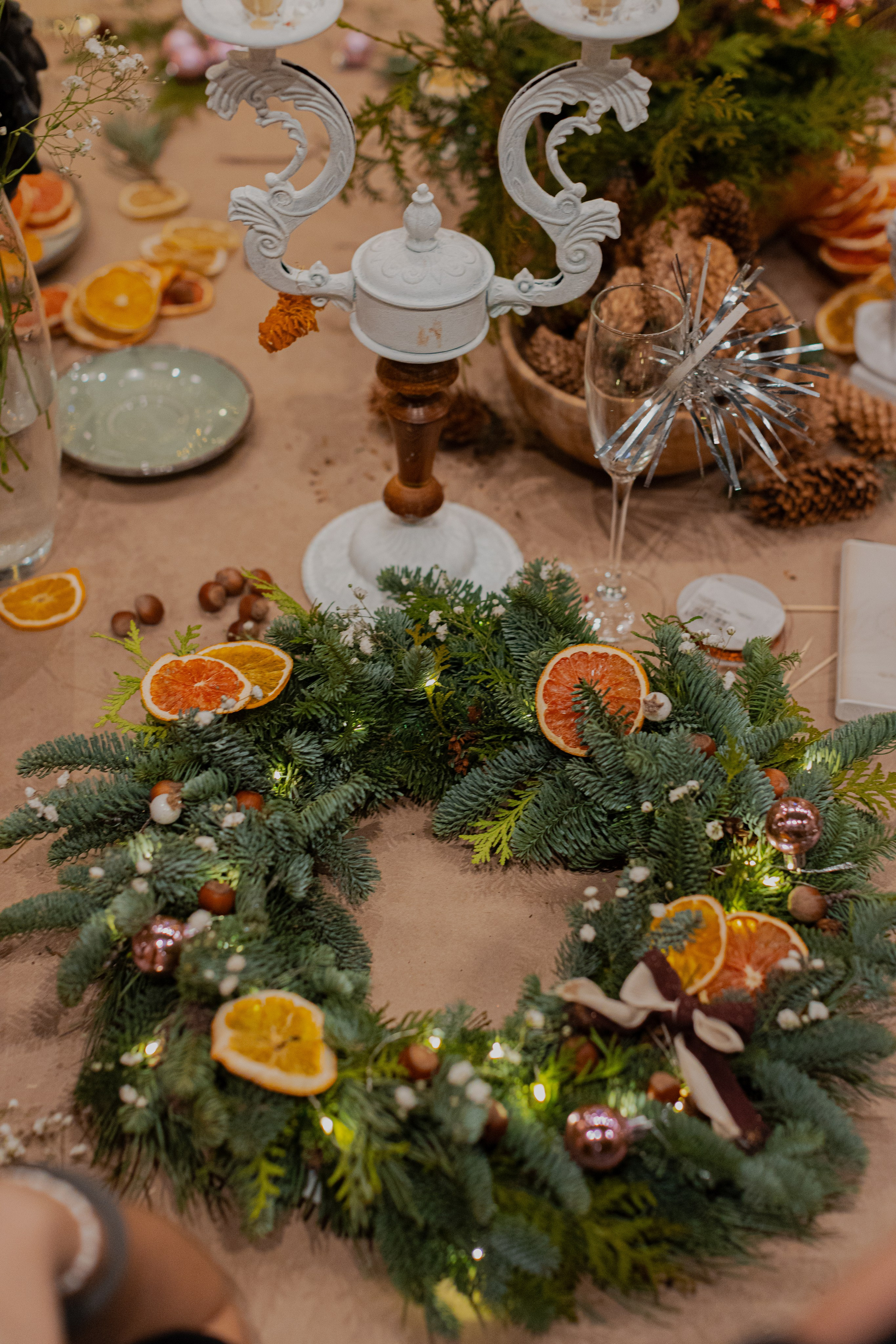 Мк Новогодний Венок. Анастасия Ракчеева Художник