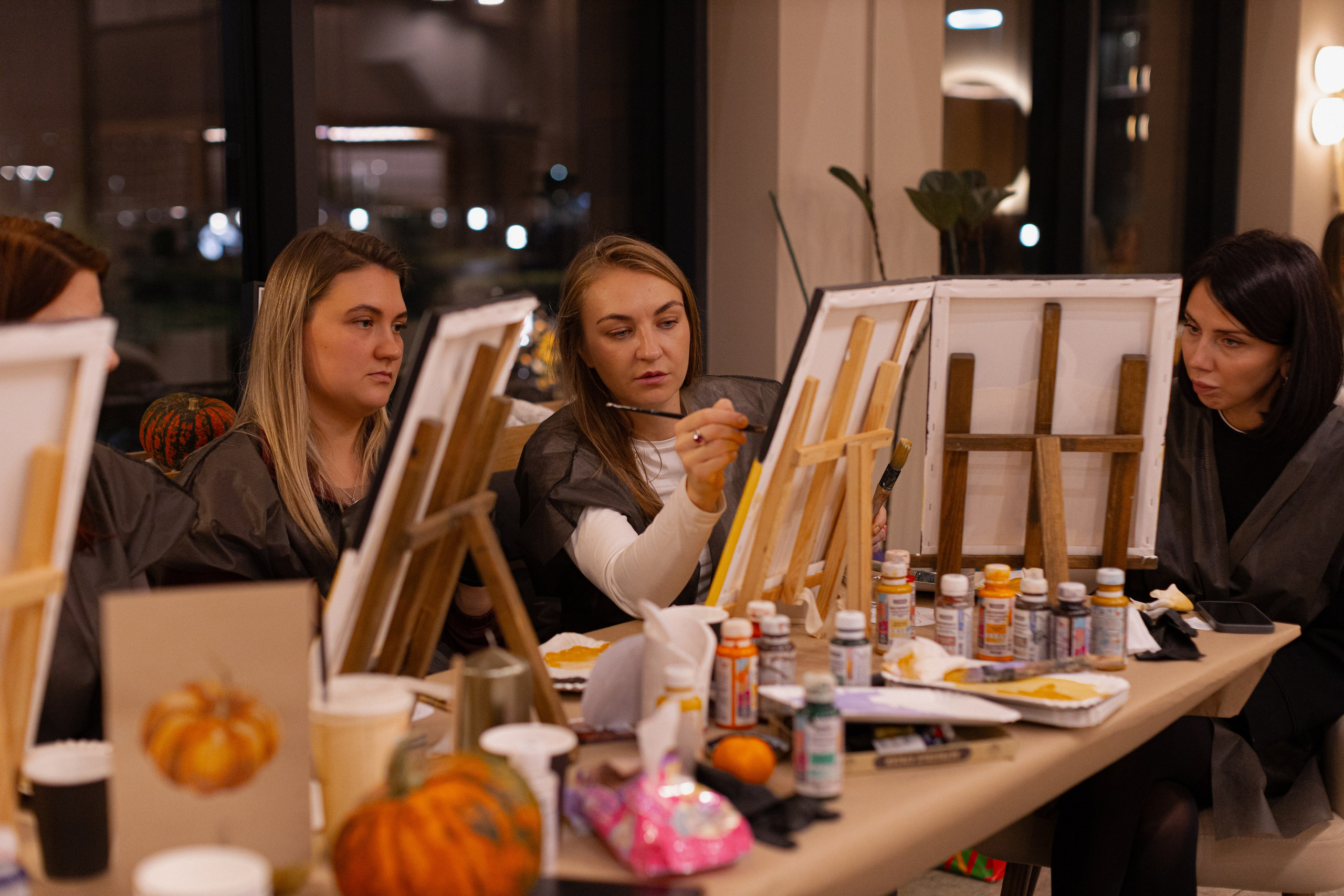 МК Тыква в кафе Здрасте. Анастасия Ракчеева Художник