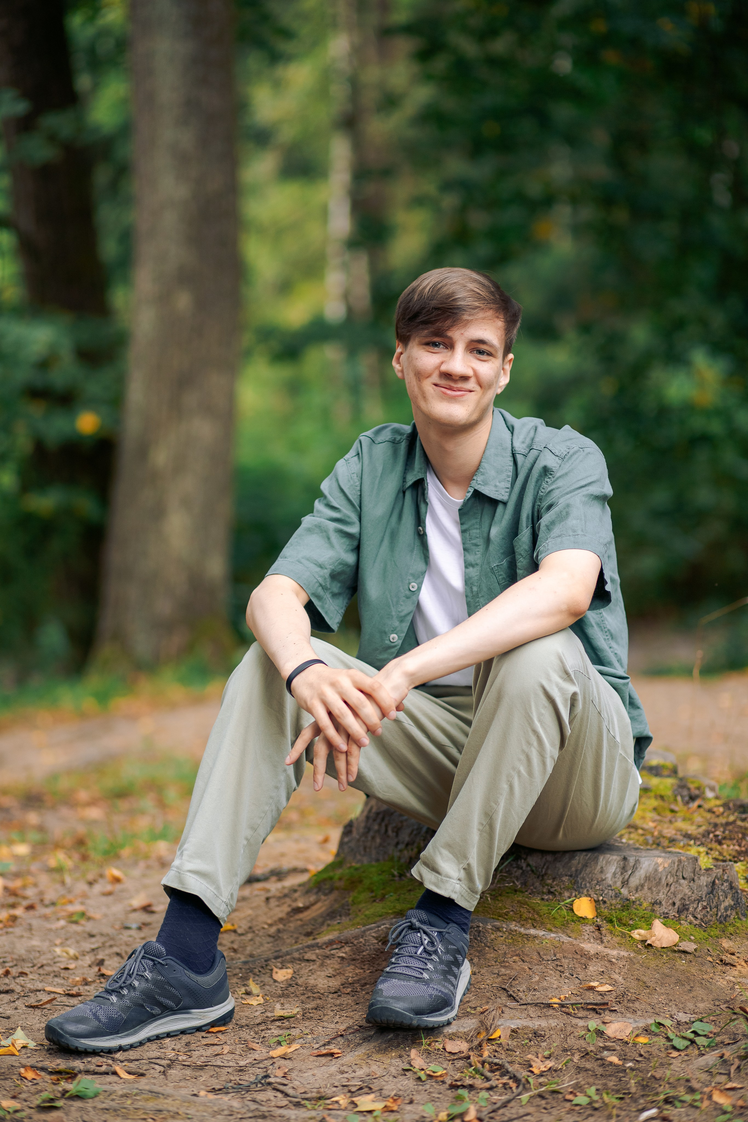 Семейная фотосессия в Шуваловском парке. Фотограф в Санкт-Петербурге, Анна Скворцова