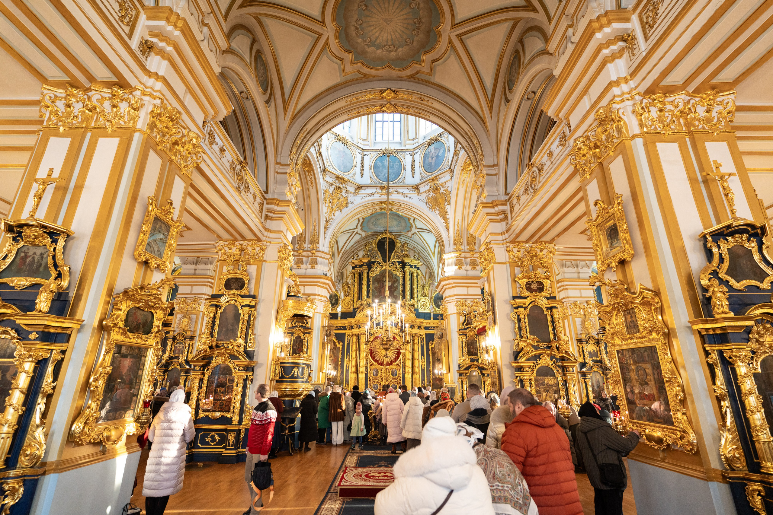 Неделя 33-я по Пятидесятнице, по Богоявлении. Попразднство Богоявления. Мученицы Татианы Римской. НИКОЛО-БОГОЯВЛЕНСКИЙ МОРСКОЙ СОБОР