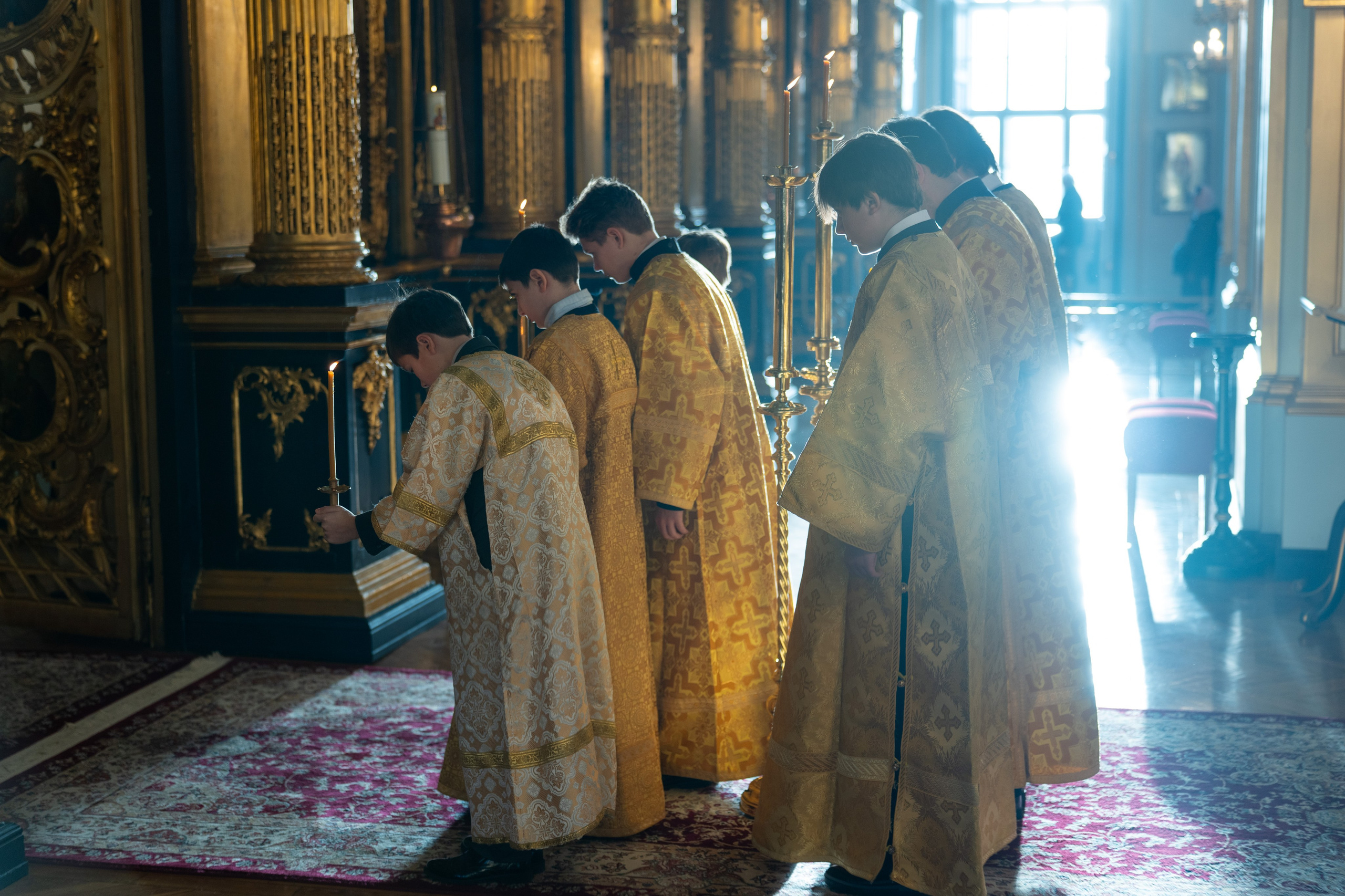 Неделя 23-я по Пятидесятнице. Мчч. Акепсима епископа, Иосифа пресвитера и Аифала диакона. Обновление храма вмч. Георгия в Лидде. НИКОЛО-БОГОЯВЛЕНСКИЙ МОРСКОЙ СОБОР