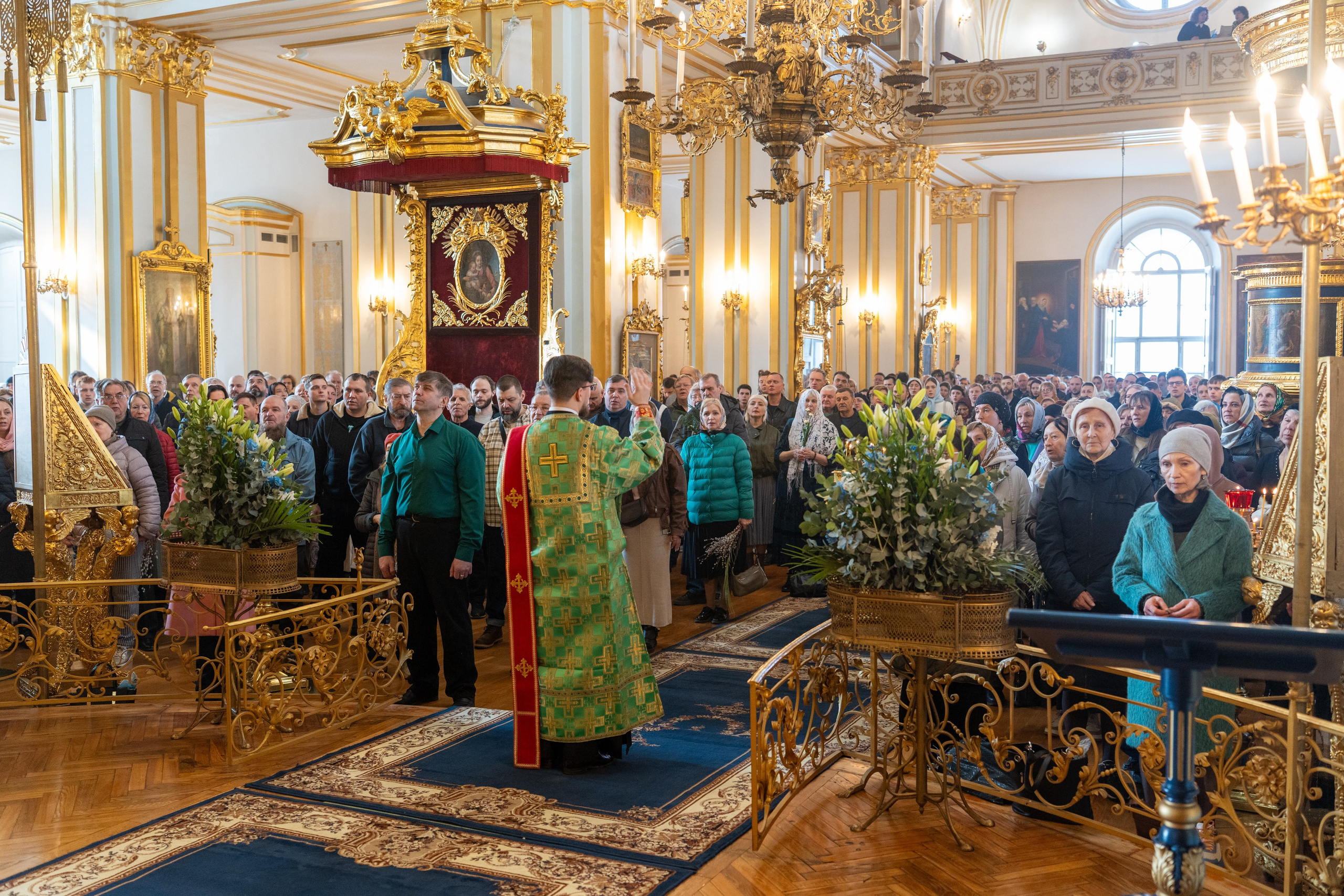 Неделя ваий (цветоносная, Вербное воскресение). ВХОД ГОСПОДЕНЬ ВО ИЕРУСАЛИМ. НИКОЛО-БОГОЯВЛЕНСКИЙ МОРСКОЙ СОБОР