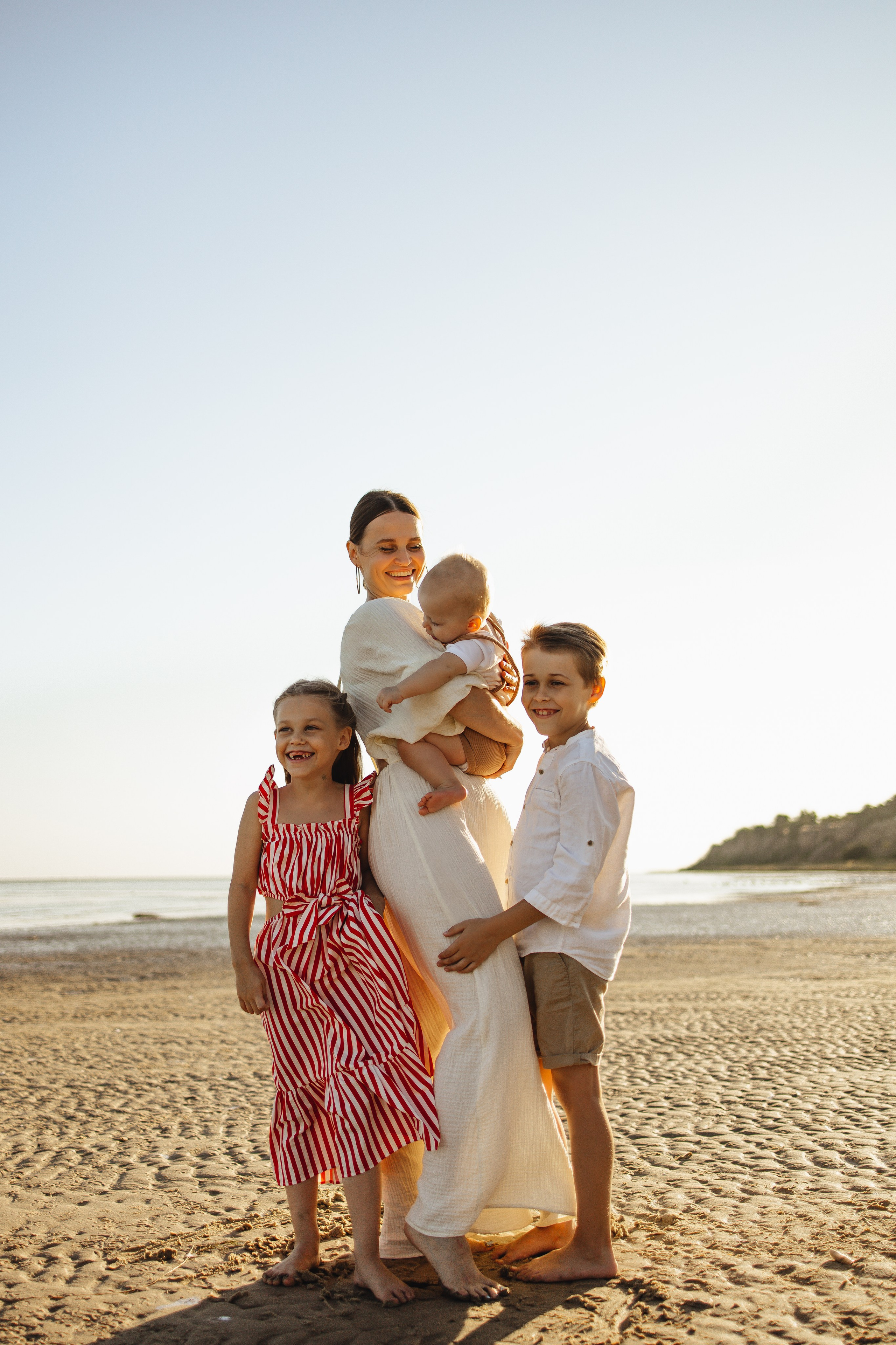 Летняя история на берегу. Семейный и детский фотограф, таганрог, ростов-на-дону