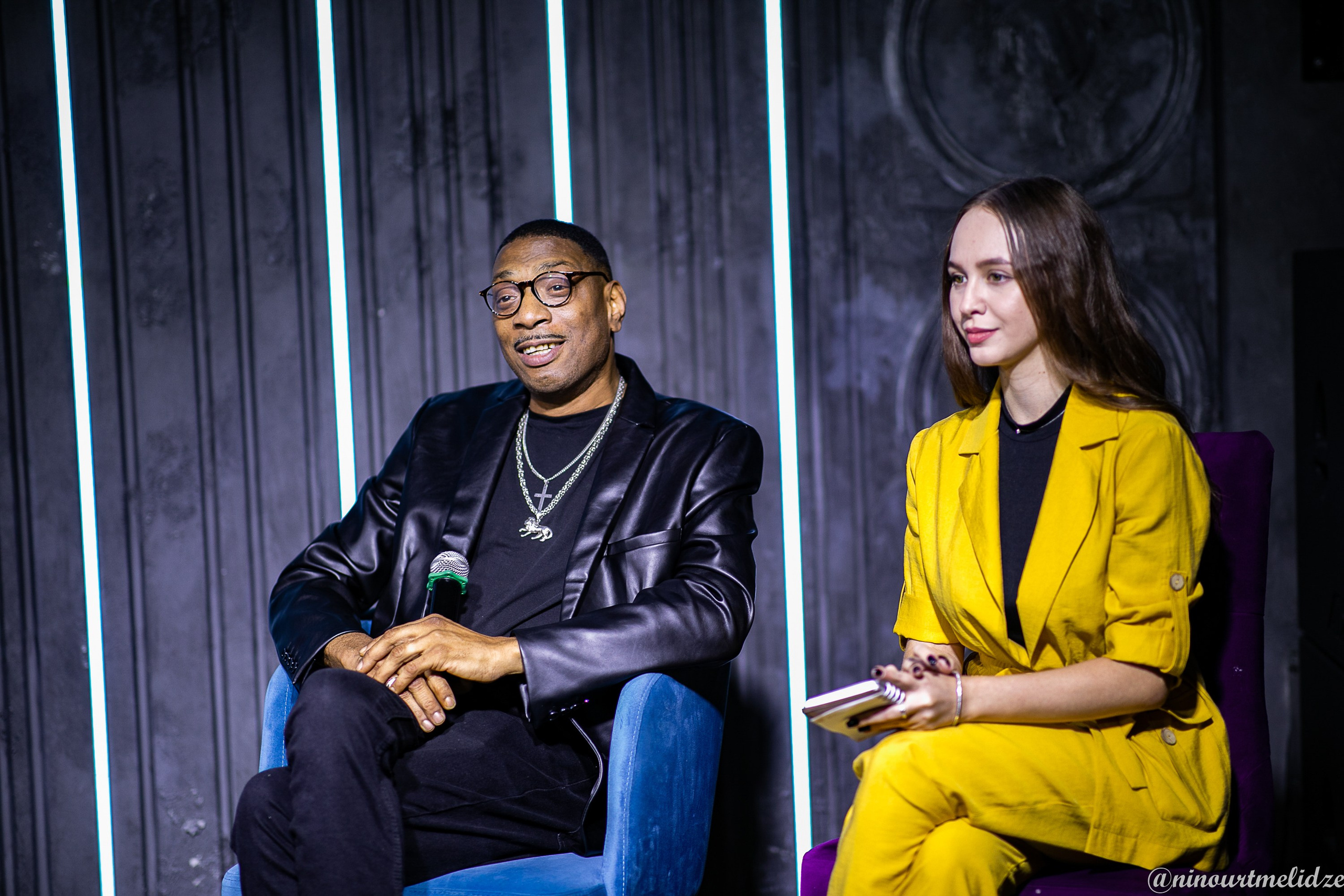 Пресс конференция Kevin Maccoy. Art photographer Nino