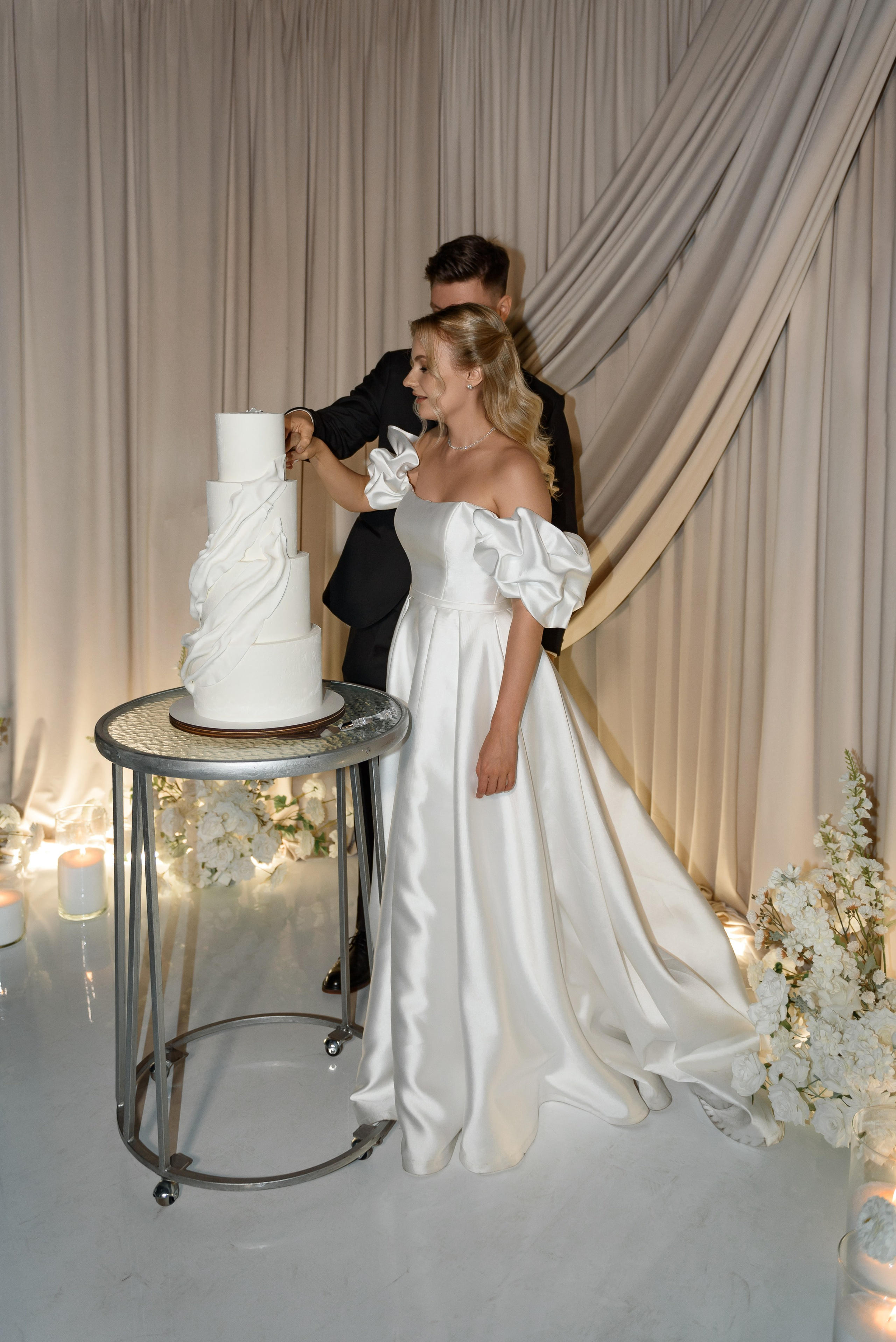 Денис и Анастасия. Свадебный и семейный фотограф в Алексеевке Марина Купреева