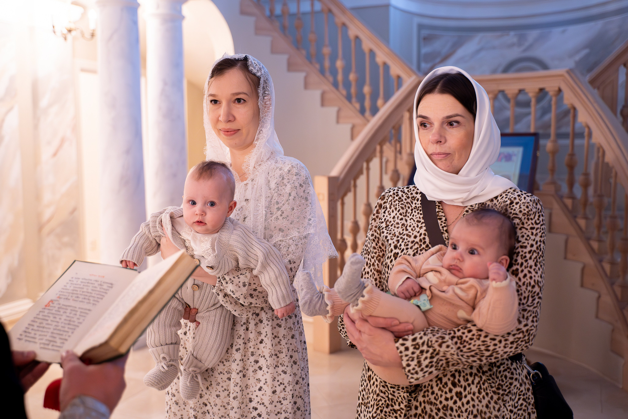 Двойное крещение. Фотограф на роды Москва Ольга Летучева