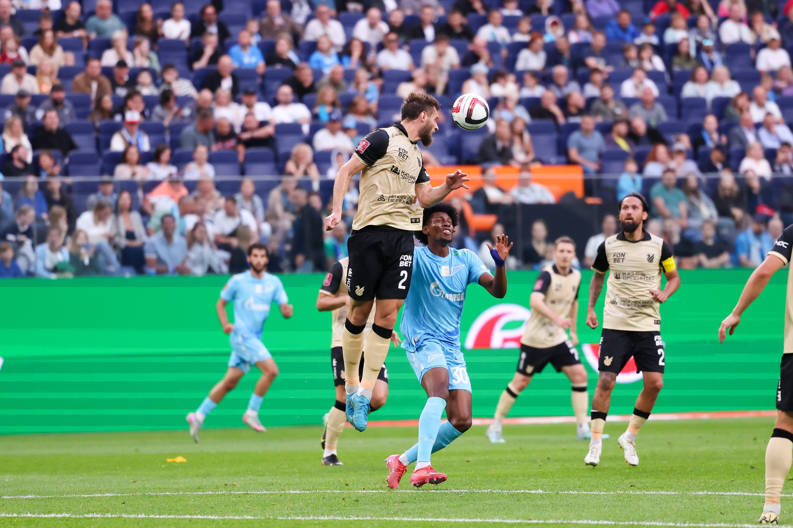 ФК Зенит — ФК Рубин Кубок России 2025/26 12.08.2025. Спортивный и репортажный фотограф Антон Тереханов