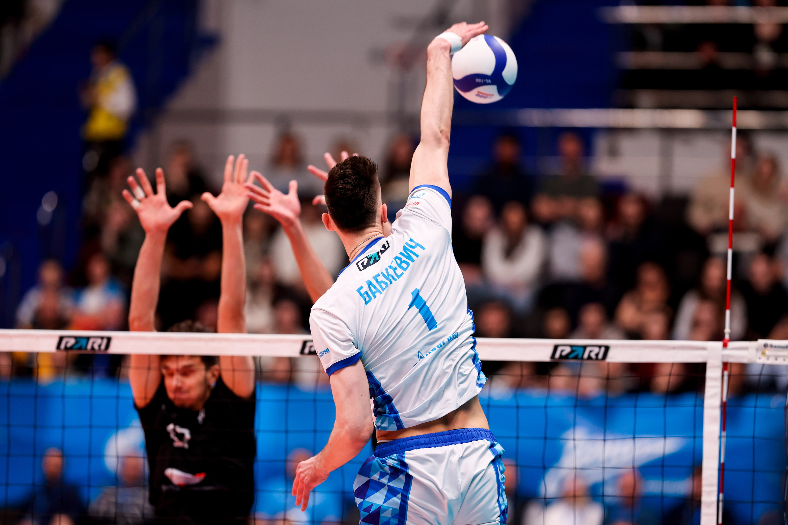 ВК Зенит — ВК Белогорье 08.04.2025. Спортивный и репортажный фотограф Антон Тереханов