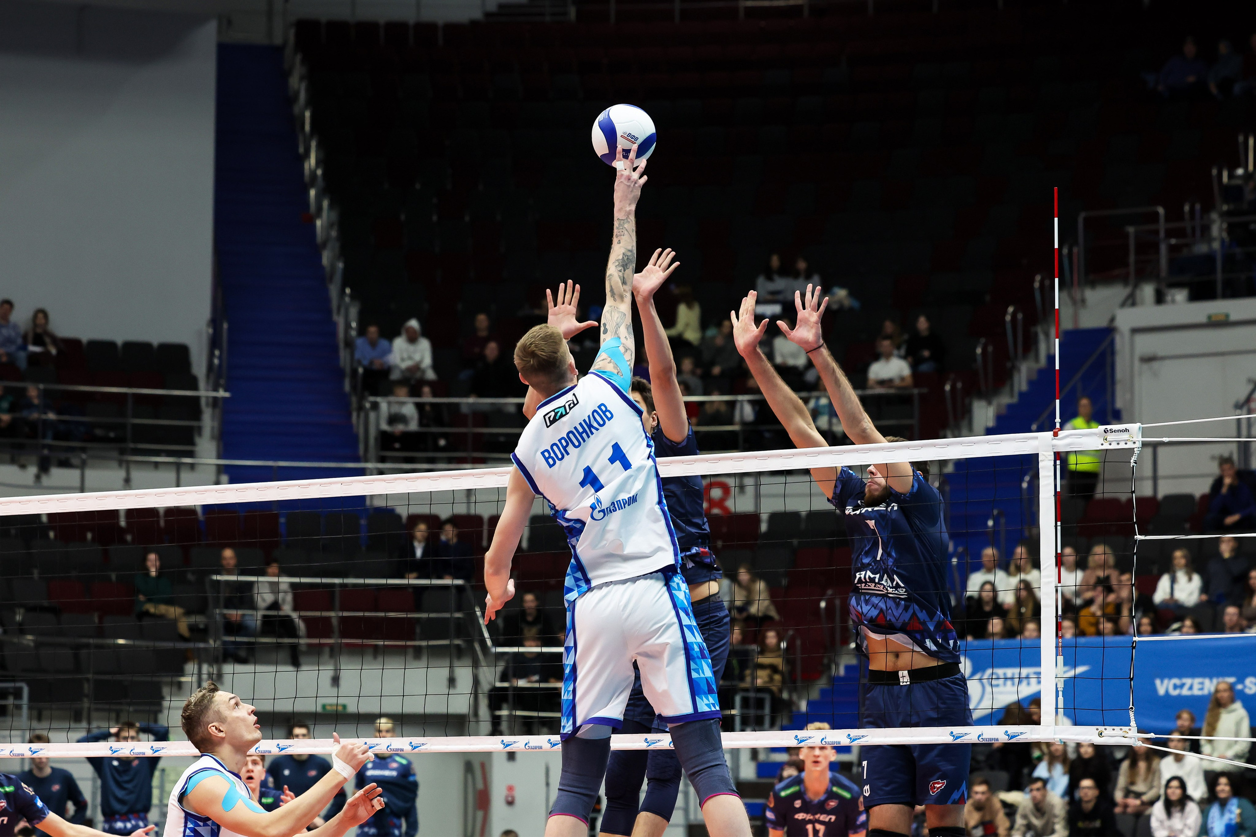 Зенит СПб — Факел Новый Уренгой 11.11.2023. Спортивный и репортажный фотограф Антон Тереханов