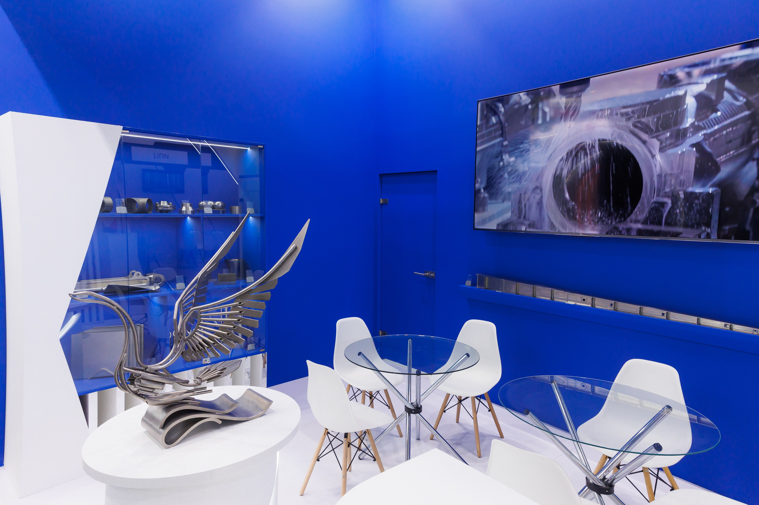 Интерьерная съемка стендов на выставке «Иннопром»