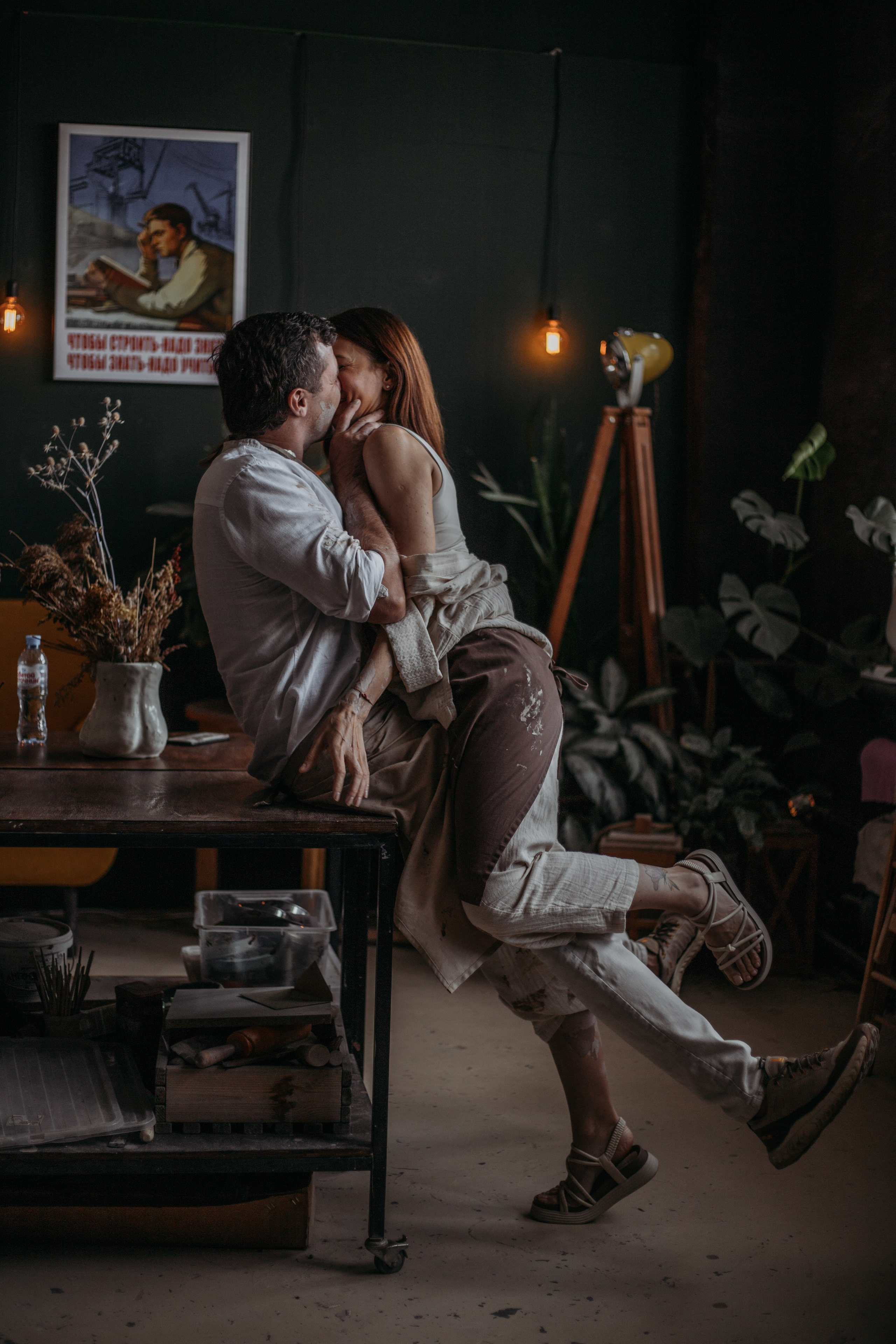 Свидание в гончарной. Венера Гайн. Репортажный фотограф  Тюмень. Обучение фотографии с 0