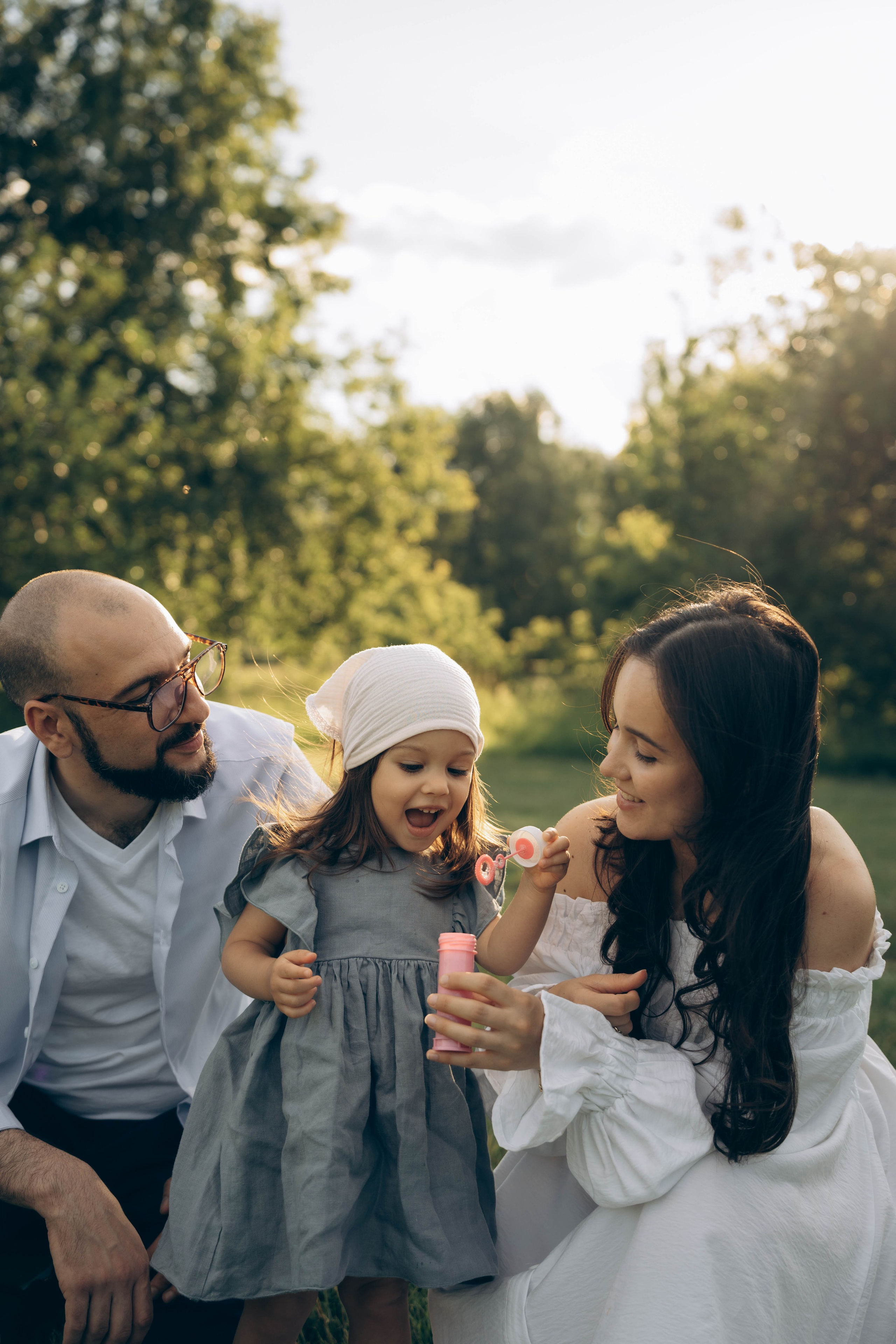 Анастасия, Михаил и малышка Ариана