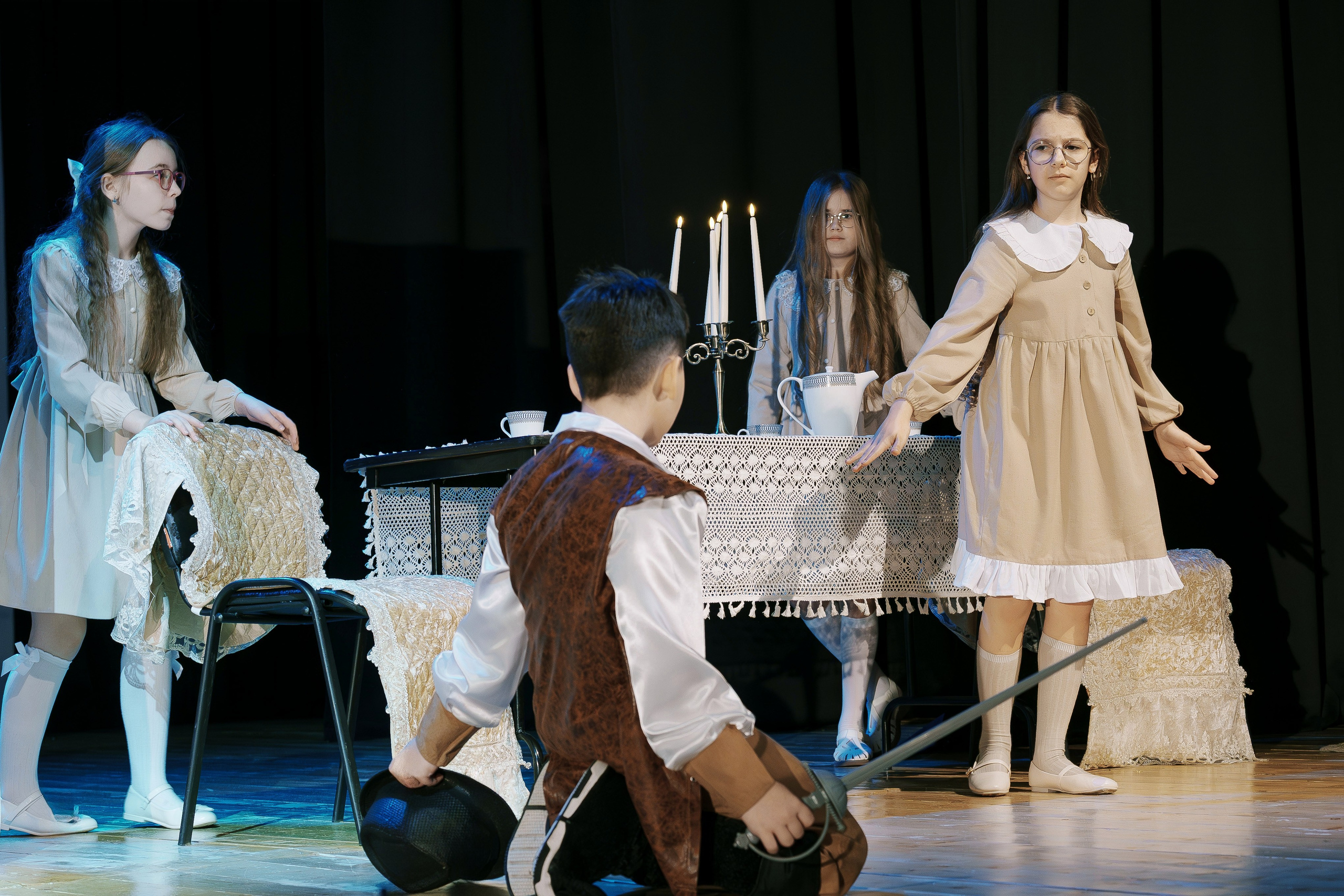 Спектакль «Алые паруса» в постановке театральной студии «Волшебный мир театра». Фотограф Евгений Егоров