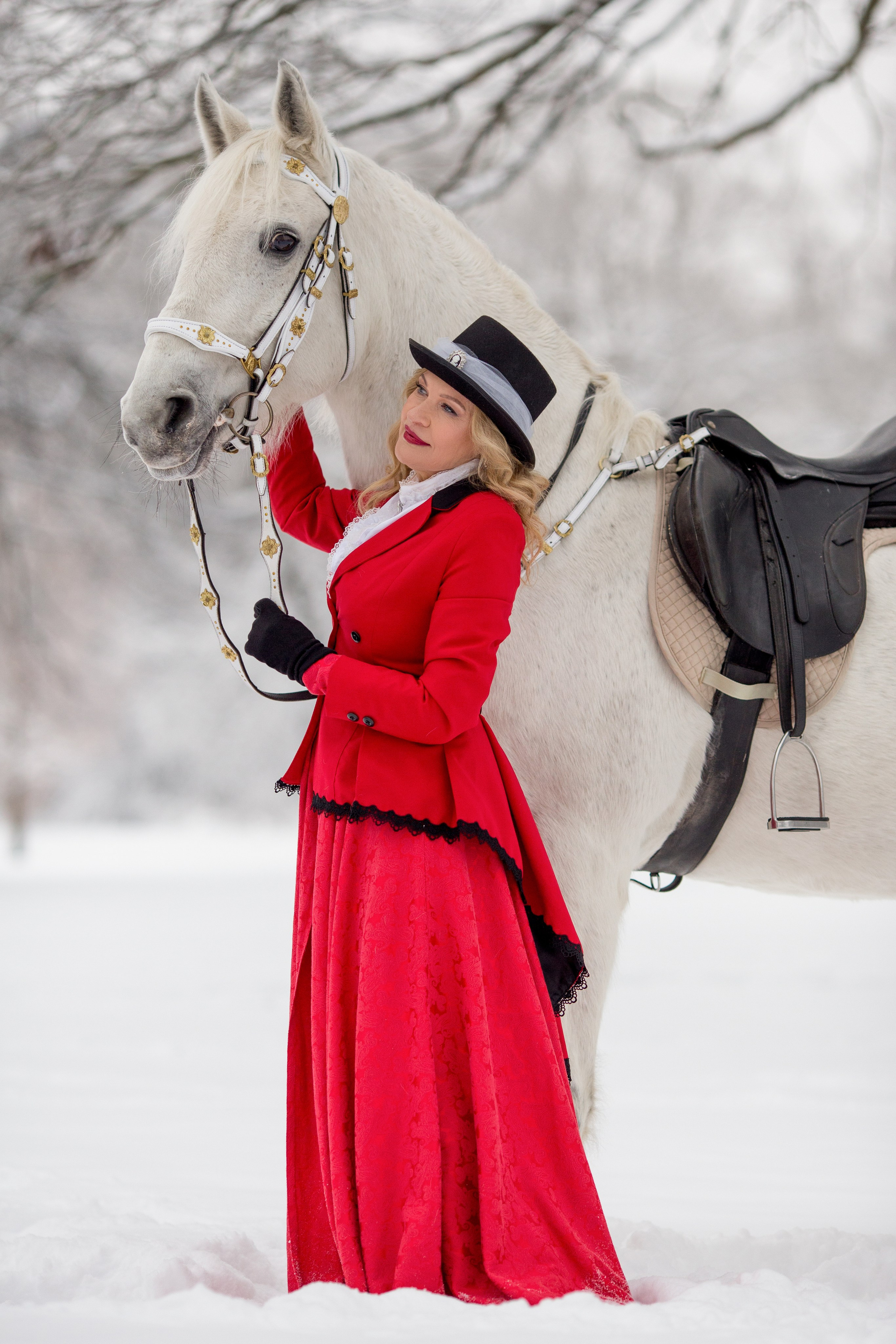 Зимняя фотосессия у замка БИП