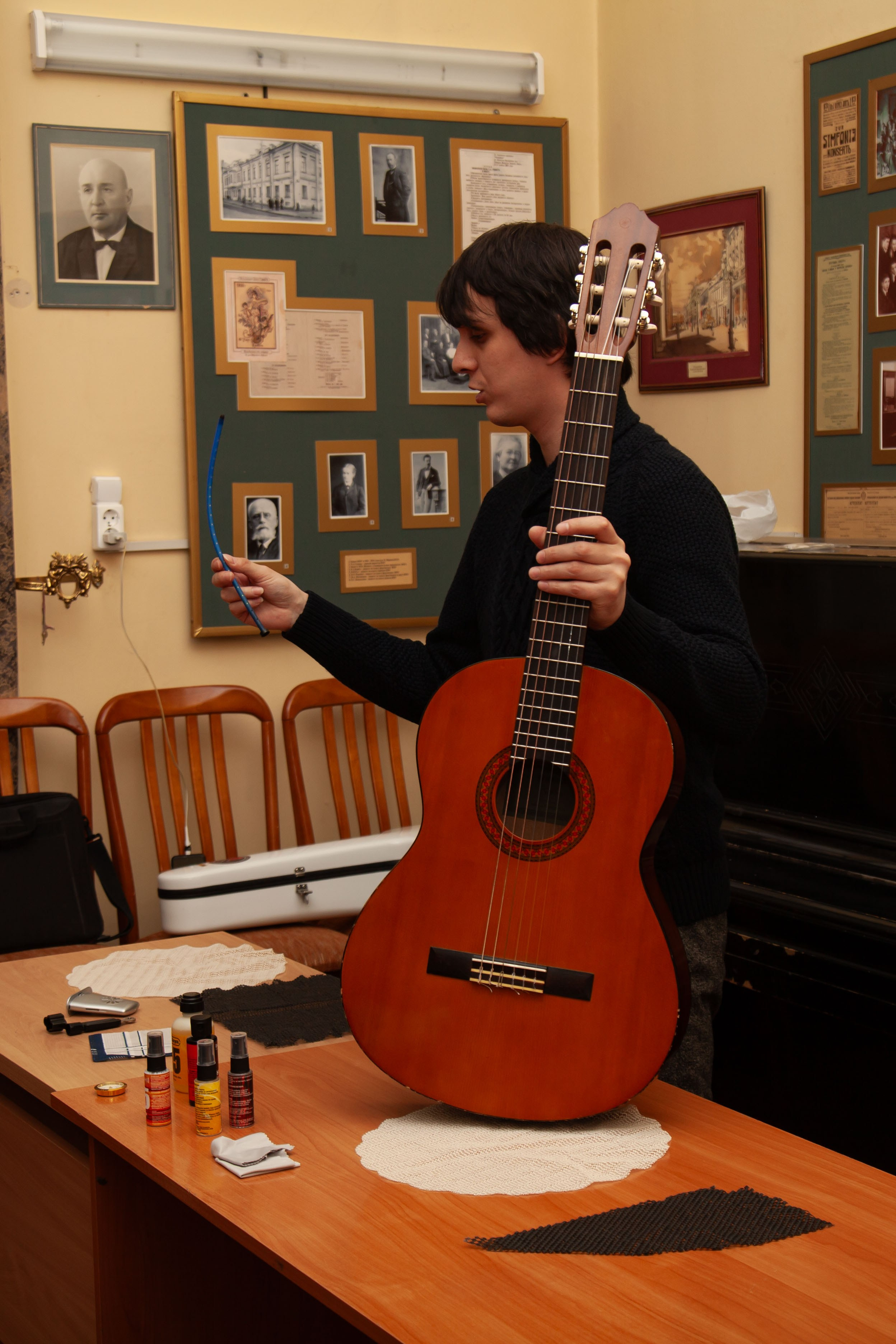 Мастер-класс по уходу за щипковыми инструментами. 04.01.24. Профессиональное фото в Казани: от идеи до результата. Фотограф Яна Мур