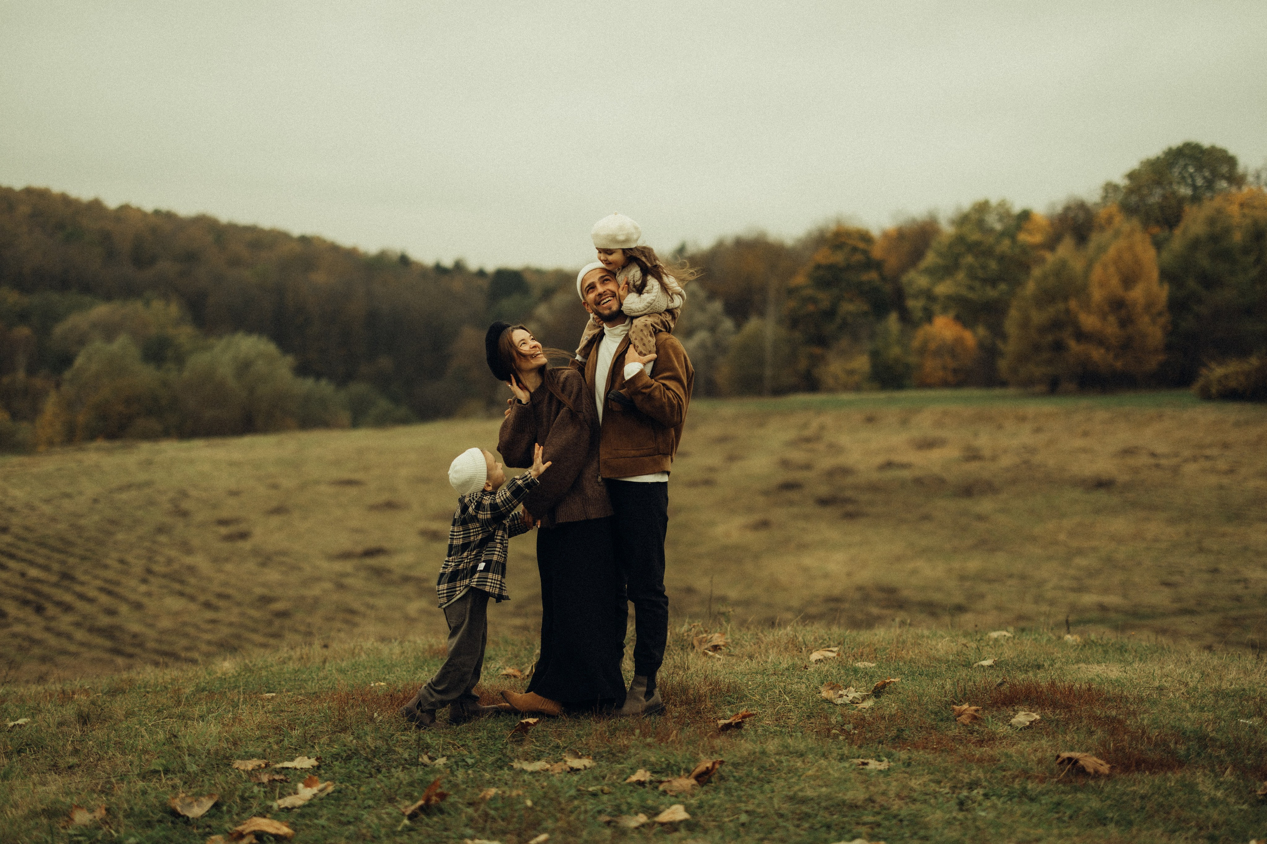 Света, Дима, Сара, Лев. Семейный фотограф Оля Гладченко