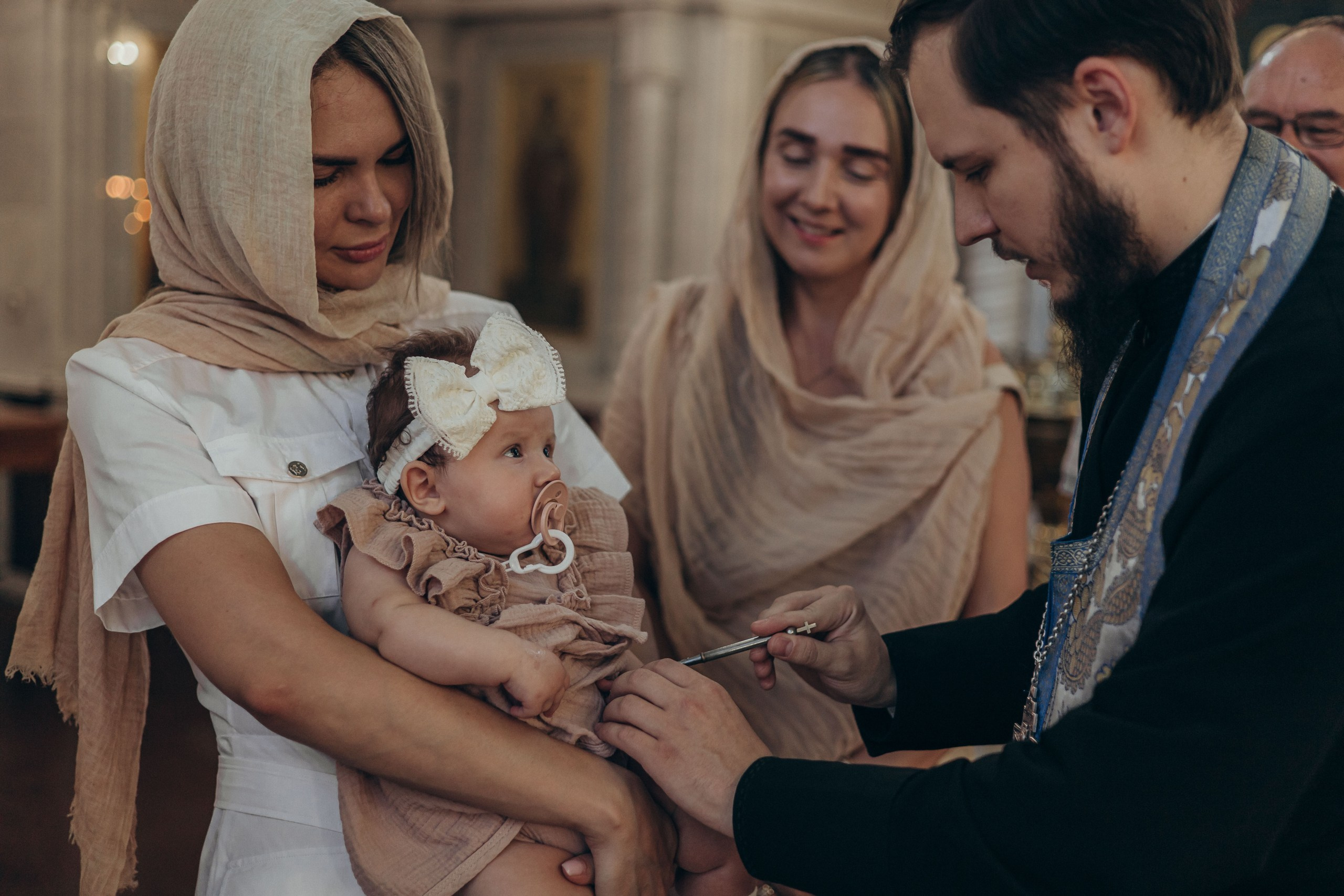 Таинство Крещения. Семейный и детский фотограф в Ростове-на-Дону Удалова Лина