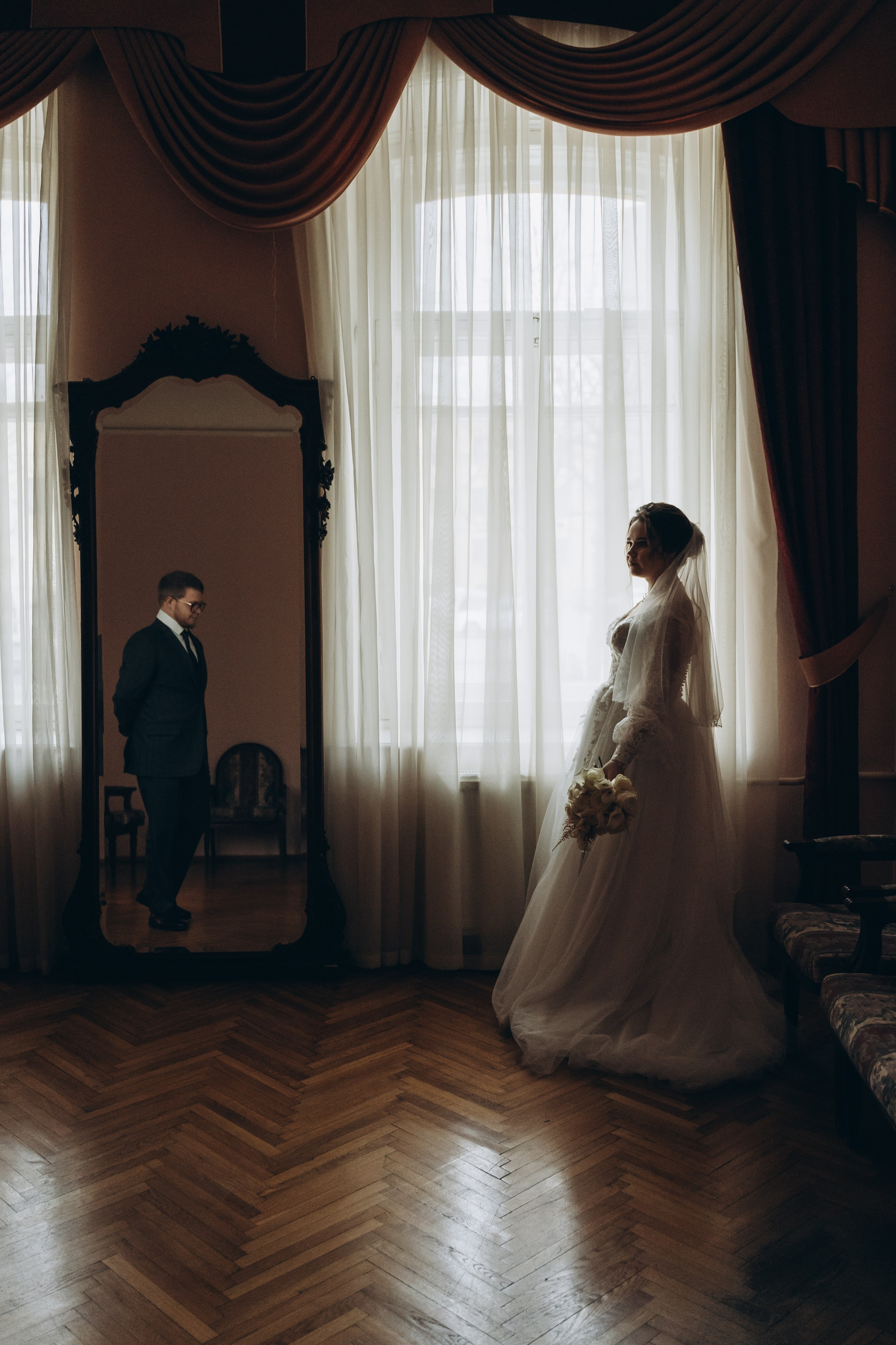 Наш свадебный день (Лахта плаза, Юсуповский дворец, Петроградский загс). Фотограф в Санкт-Петербурге — Лучина Екатерина