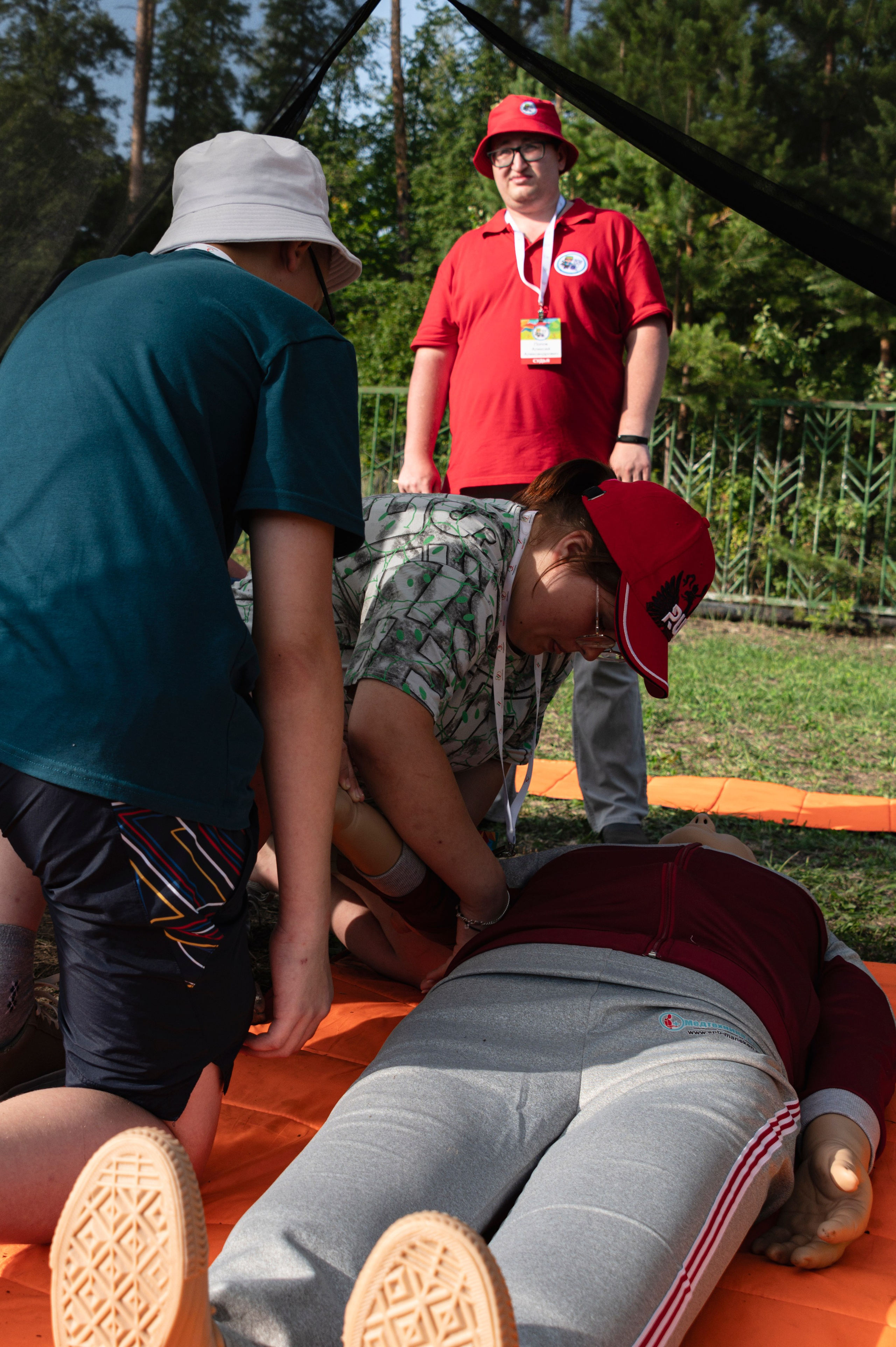 Полевая олимпиада Юных геологов. Фотограф Роман Адлер