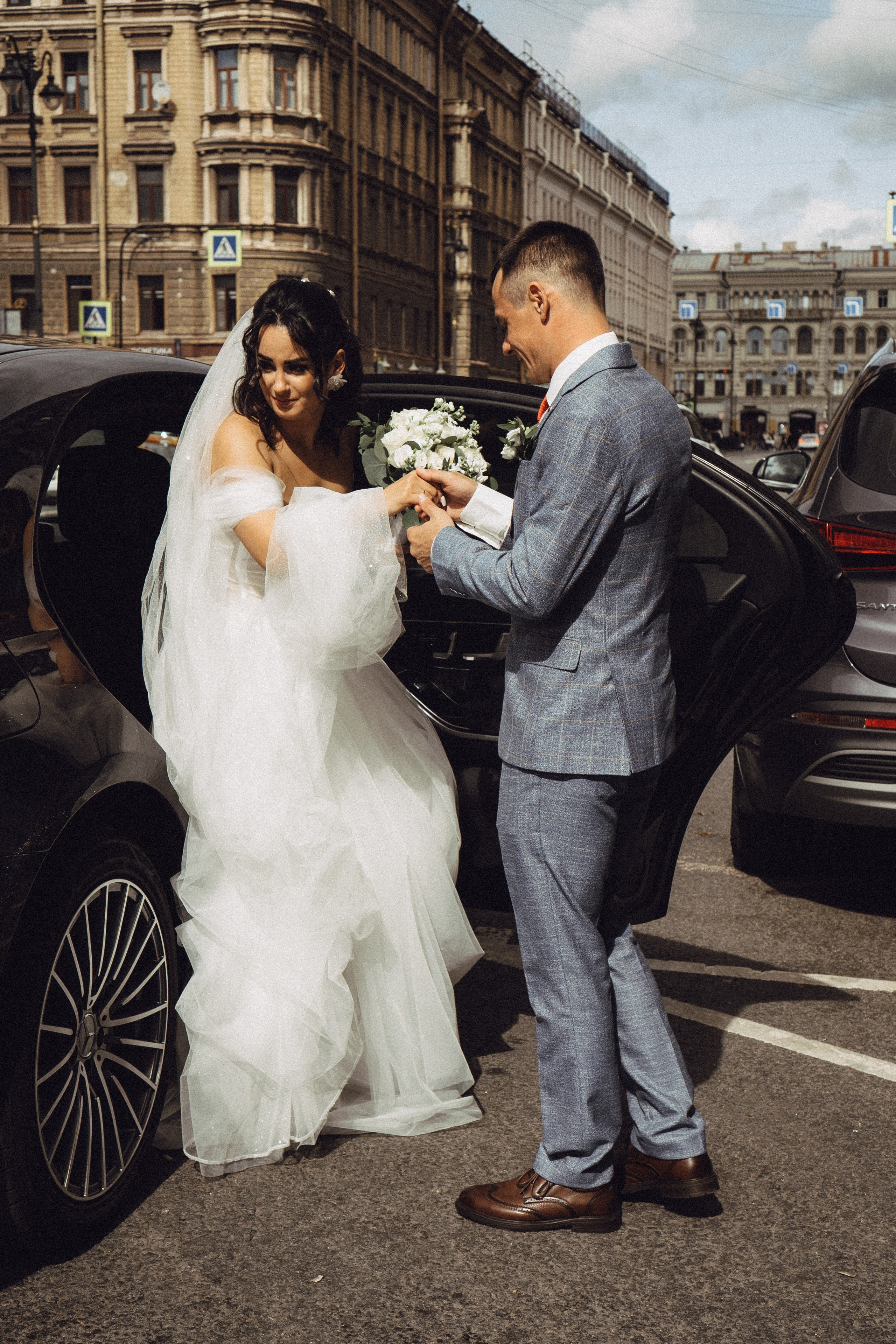 СВАДЕБНАЯ ПРОГУЛКА РЕСТОРАН МЫ ЖЕ НА ТЫ И ФОТОСЕССИИЯ С АВТОМОБИЛЕМ. Профессиональный фотограф, Санкт-Петербург — Виктория Богомолова