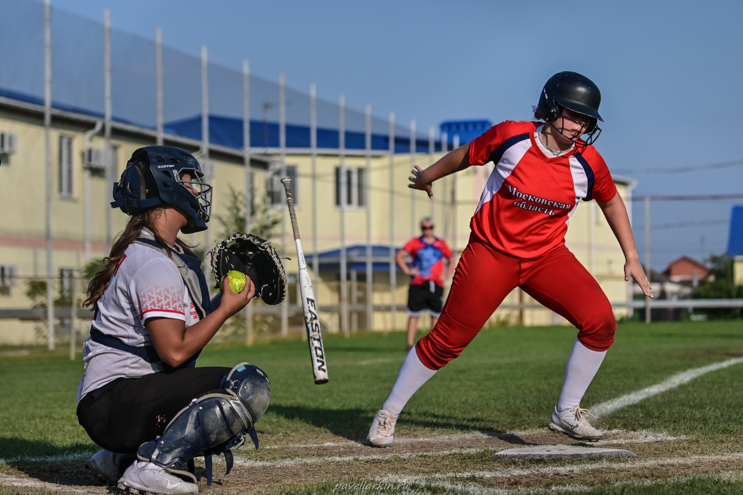 Софтбол: Финал юношеской спартакиады 2025 года. Спортивный фотограф, фотожурналист Павел Ларькин