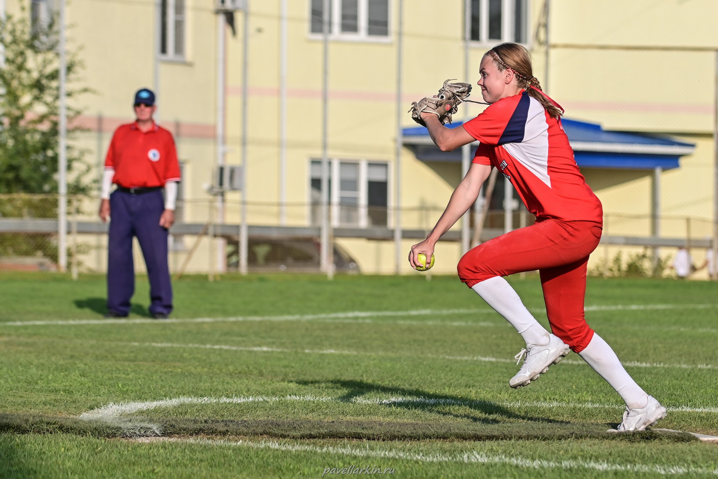 Софтбол: Финал юношеской спартакиады 2025 года. Спортивный фотограф, фотожурналист Павел Ларькин