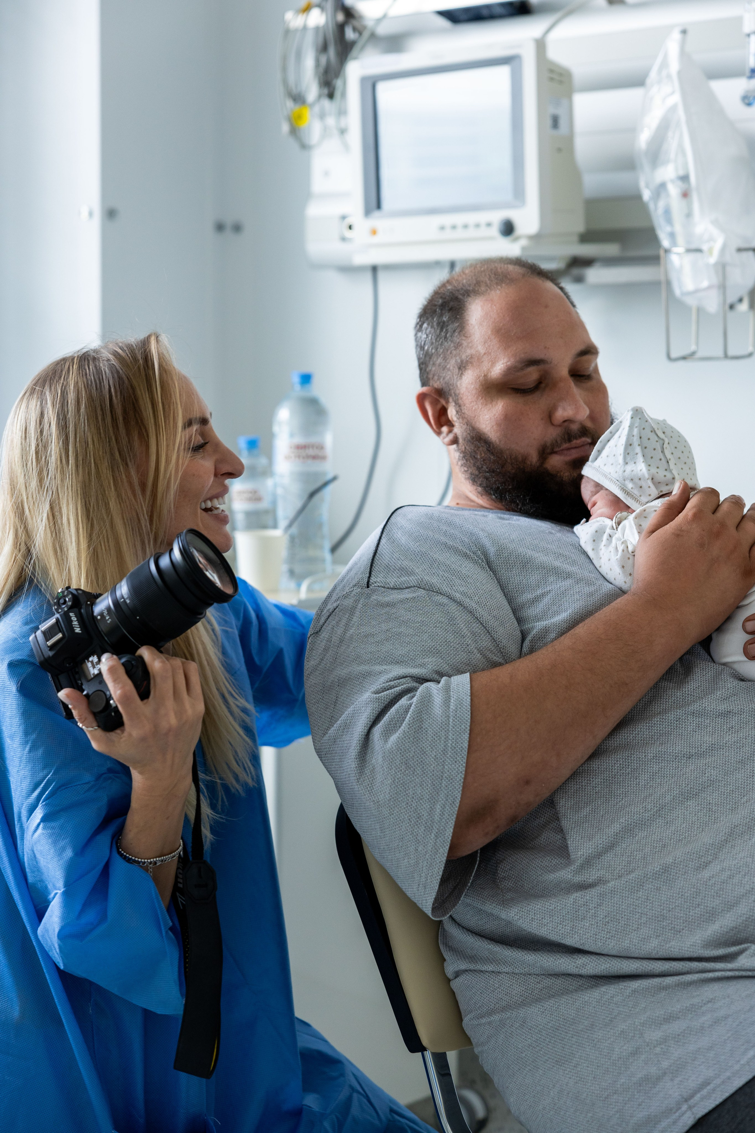 Роды в Лахтацентре Юля. Фотограф/видеограф в Санкт-Петербурге Динара Гольдина