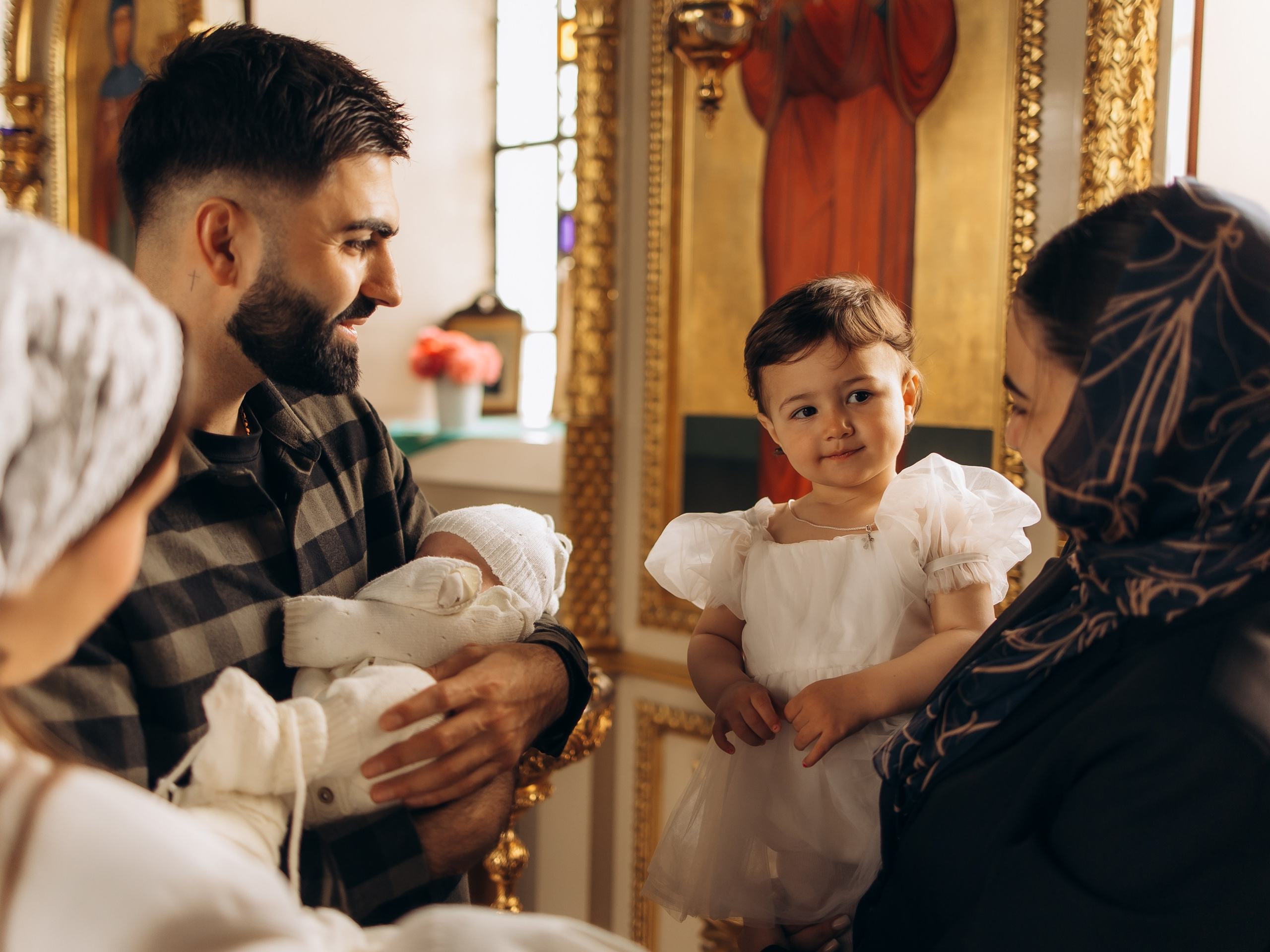 Крещение Николая и Александра. Семейный фотограф в Краснодаре Храмова Анна