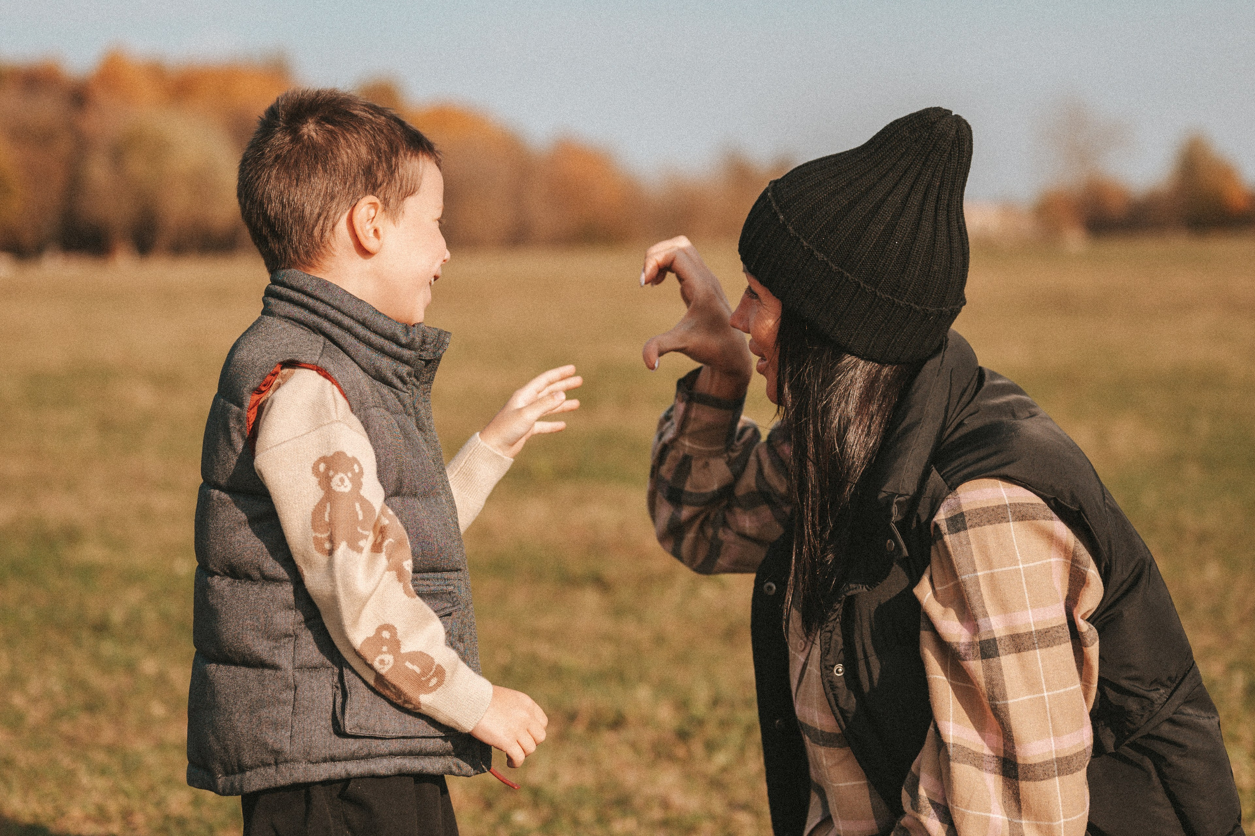 Ольга и сын Макар