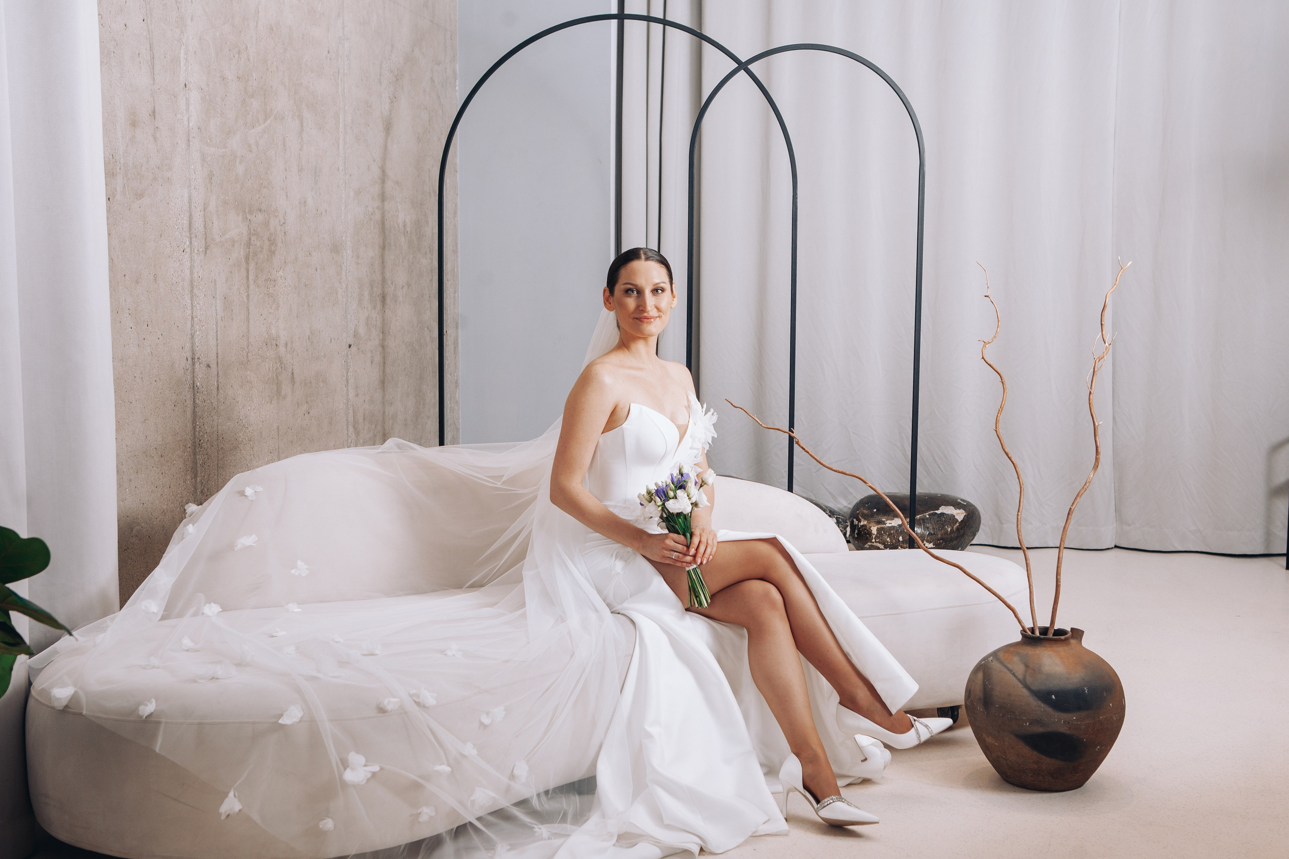 Фотосессия жениха и невесты в шипиловском загсе. Фотограф Ольга Ефремова