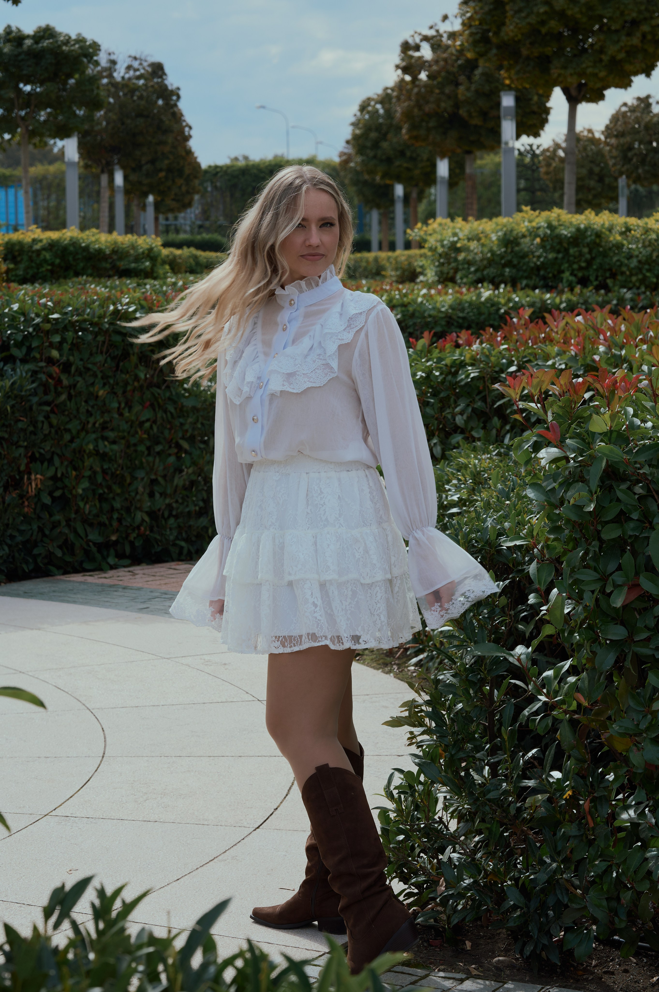 Прогулка по парку с Натальей. Портретный фотограф в Краснодаре Евгений Карпов