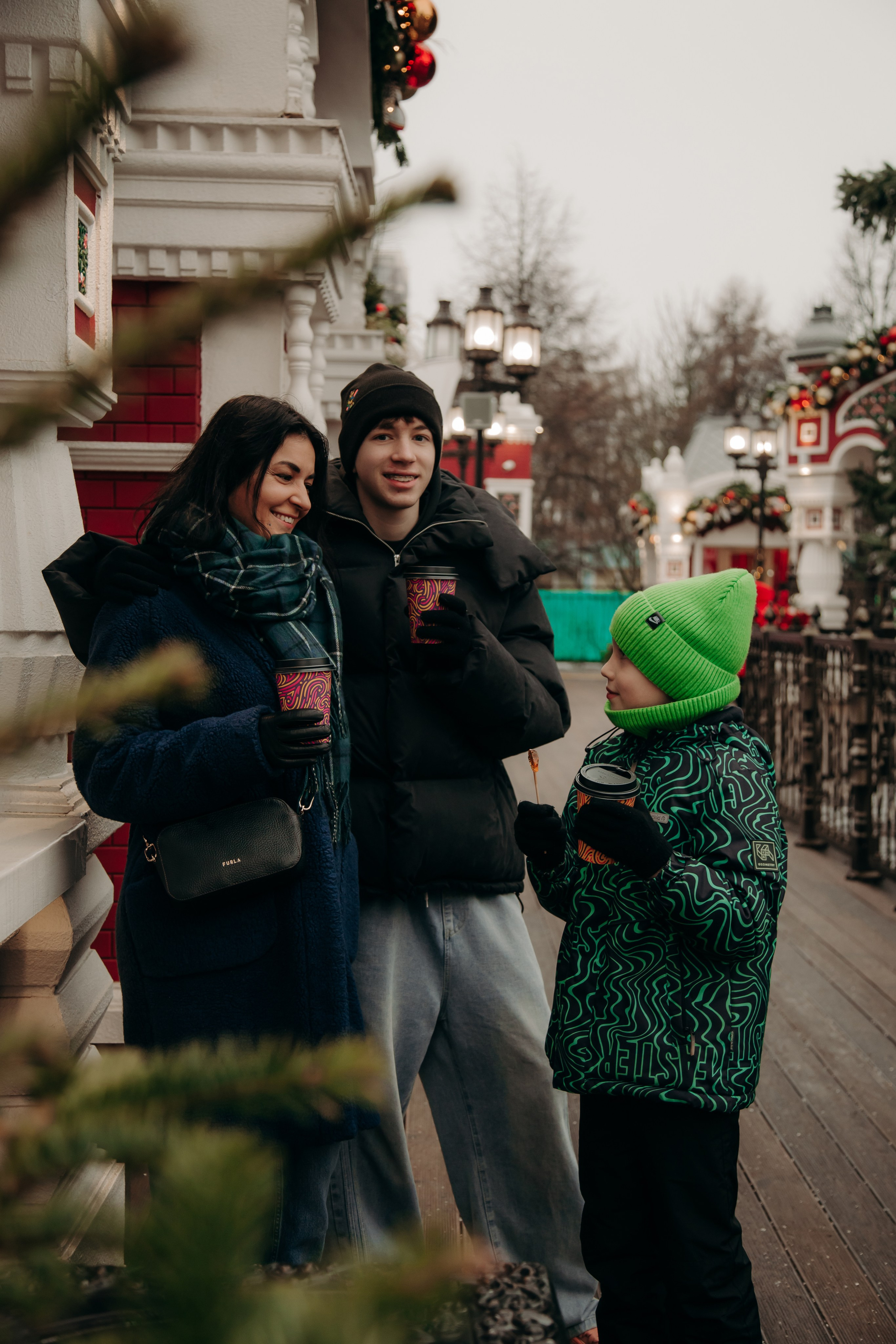 Новогодняя прогулка. Фотограф вашей улыбки. Москва