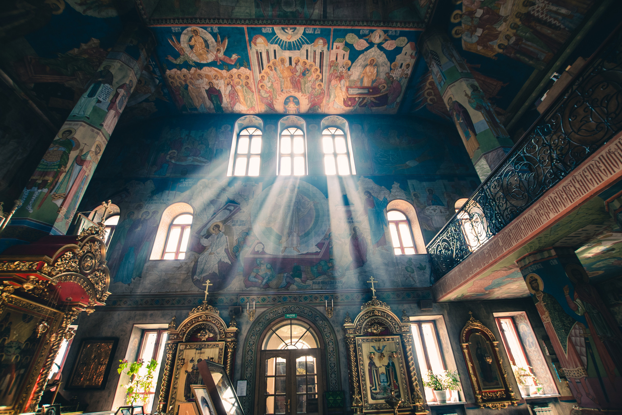 Церковь Воскресения Христова, п. г. т. Алексеевское. Пейзажный фотограф Руслан Лукманов